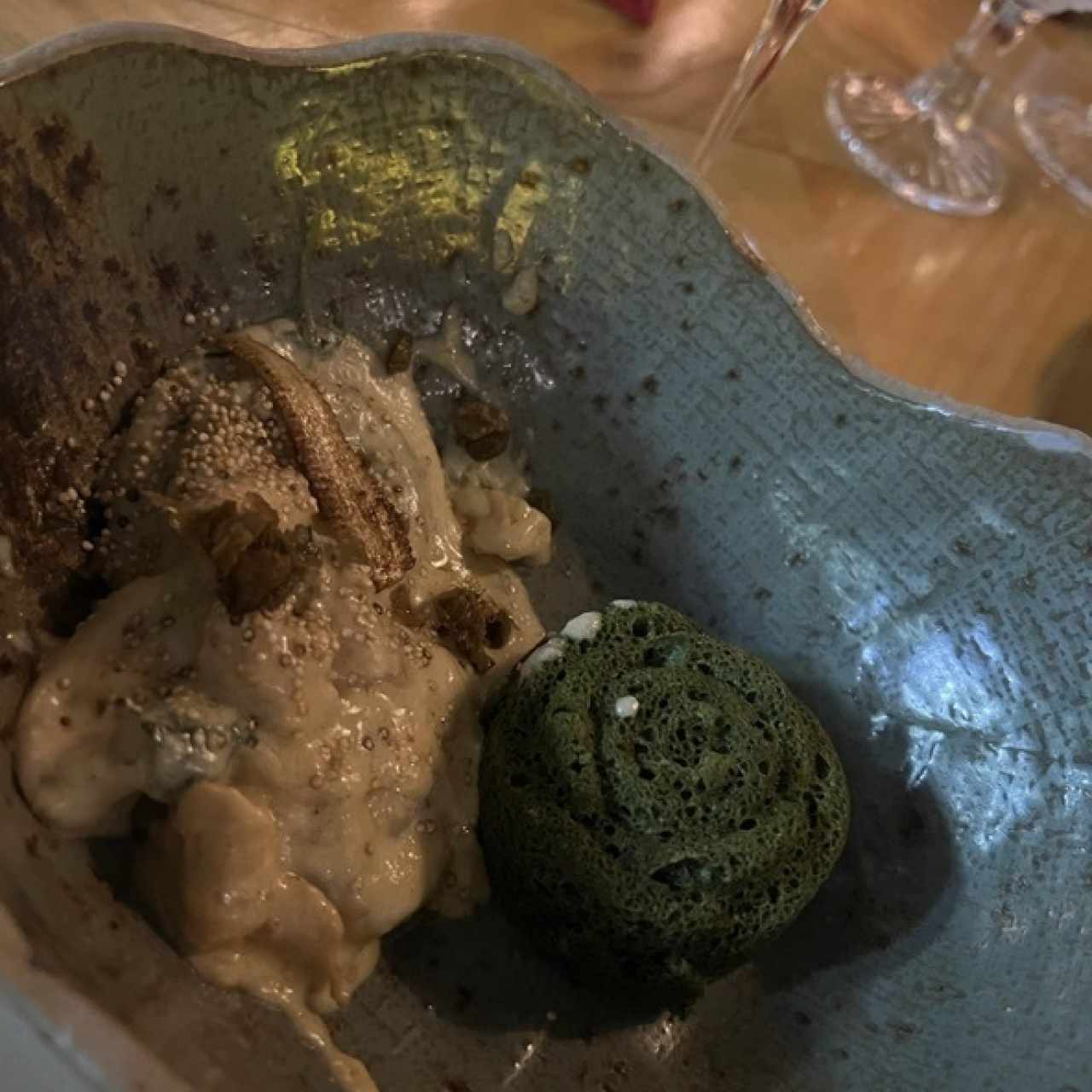 Pulpo en Crema de Arrechón del Chocó