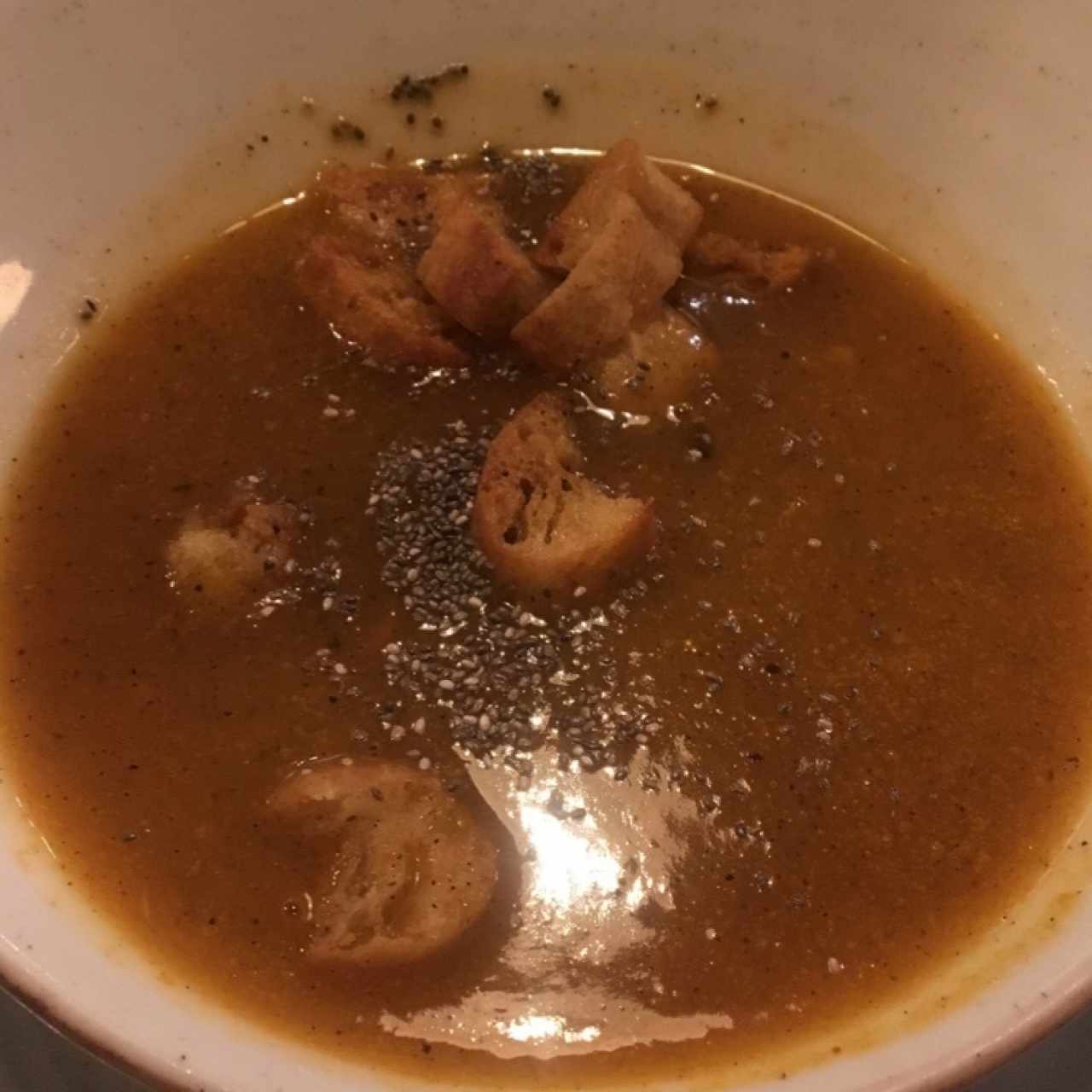Sopa Zanahoría Jengibre