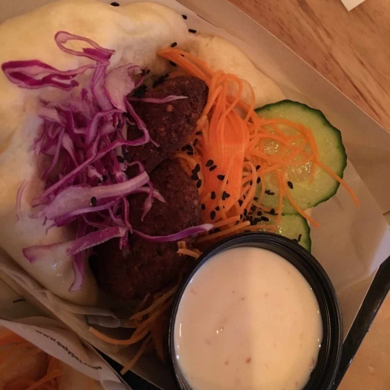 Bao vegetariano