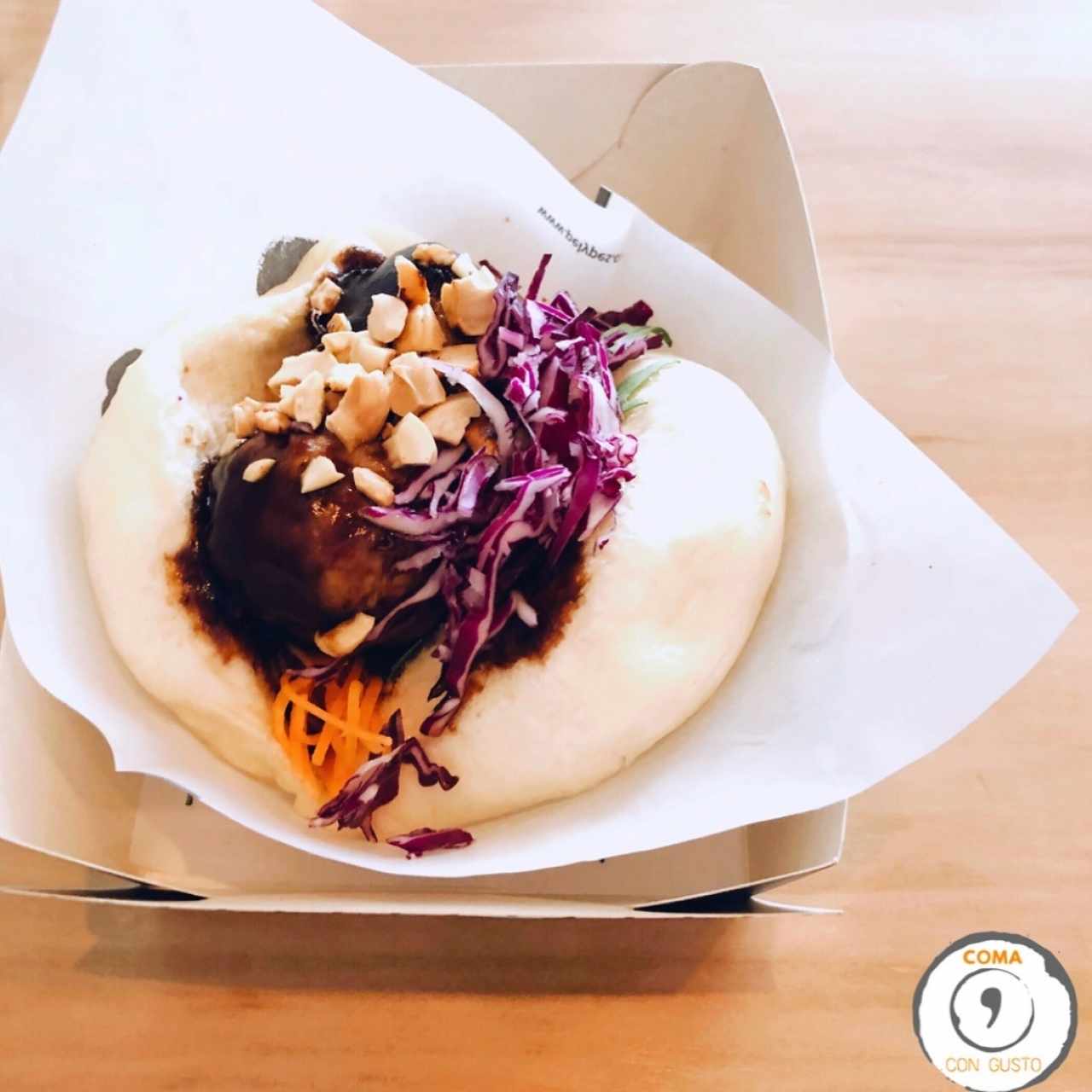Bao de albóndigas