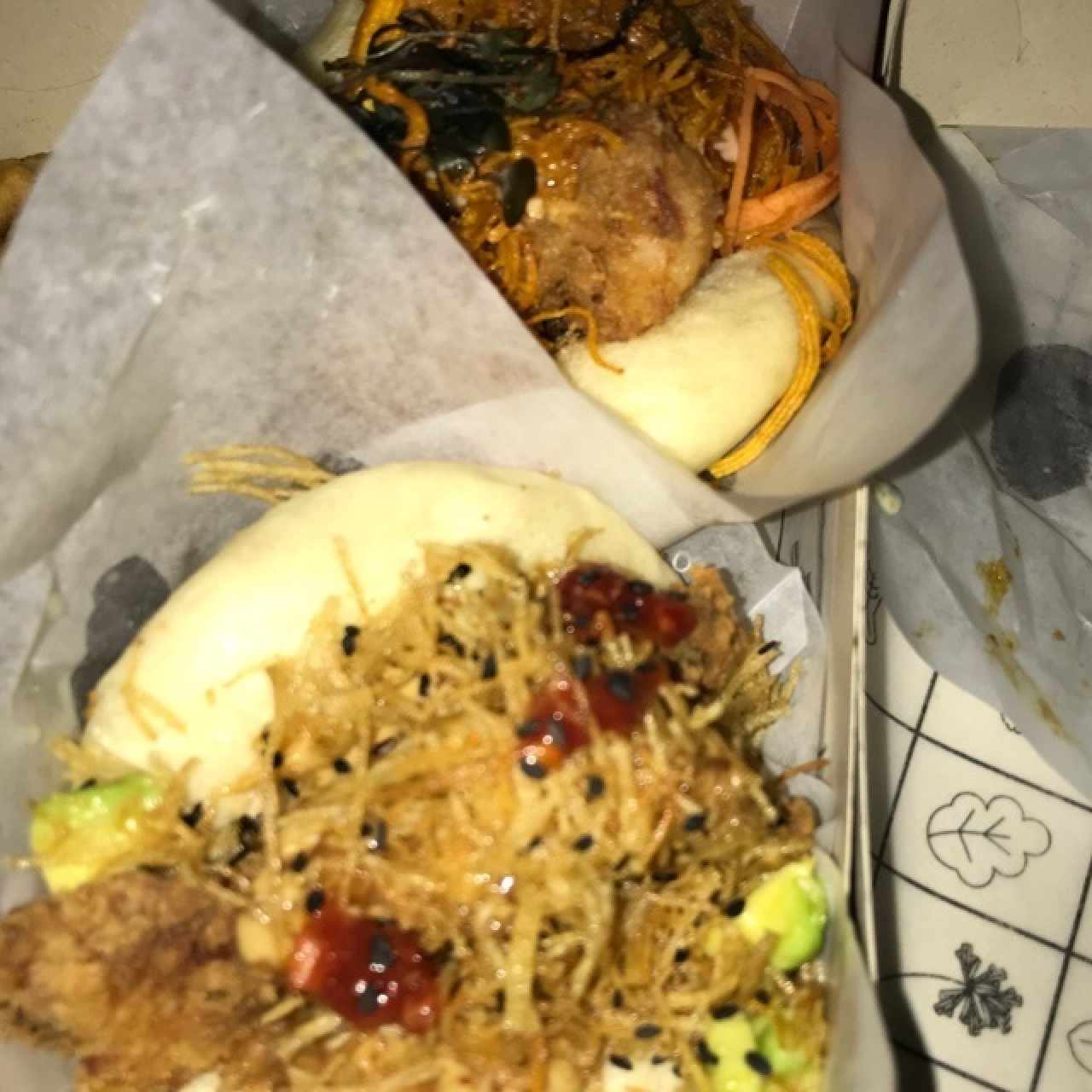 bao chicharron de pescado