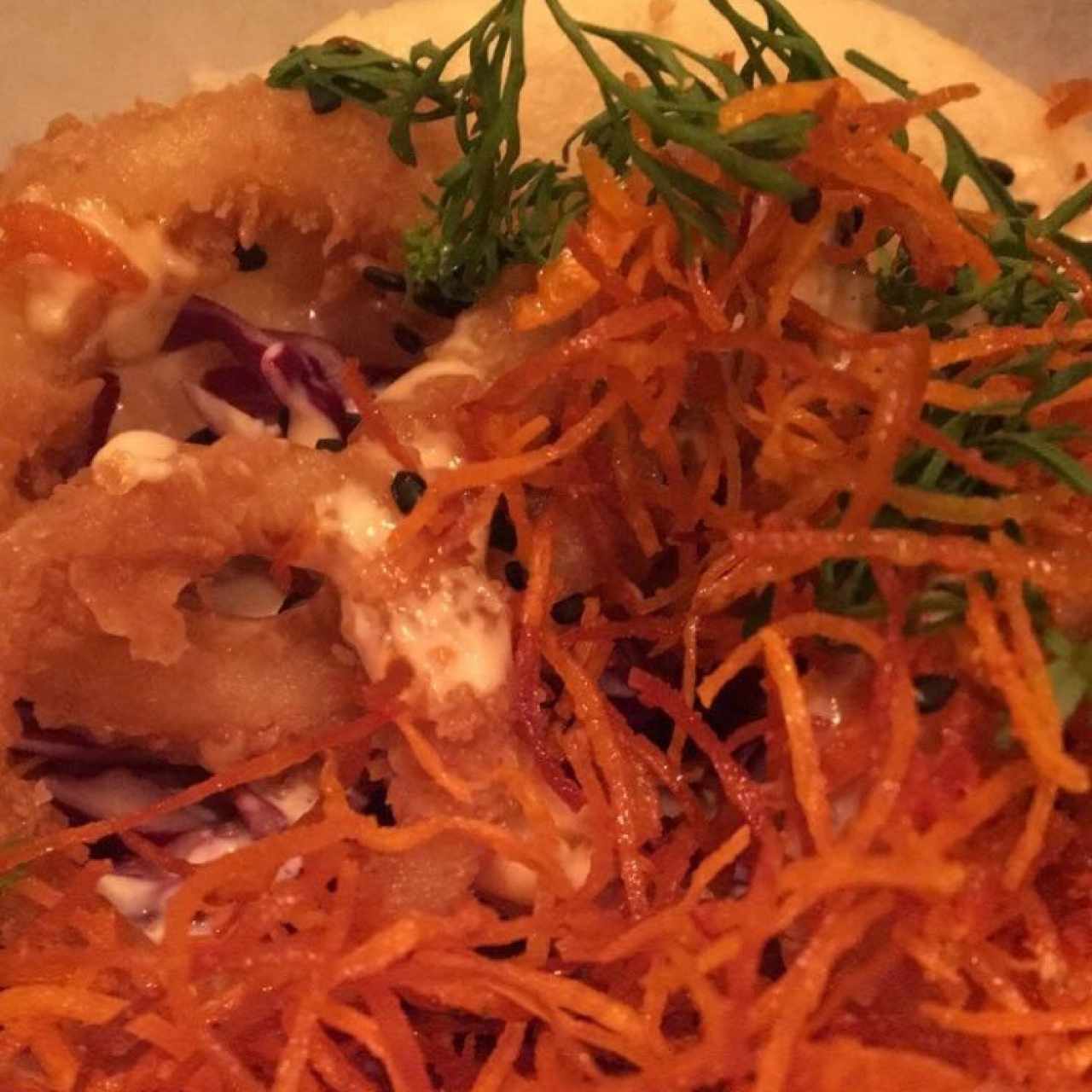 BAO TEMPURA DE CALAMAR
