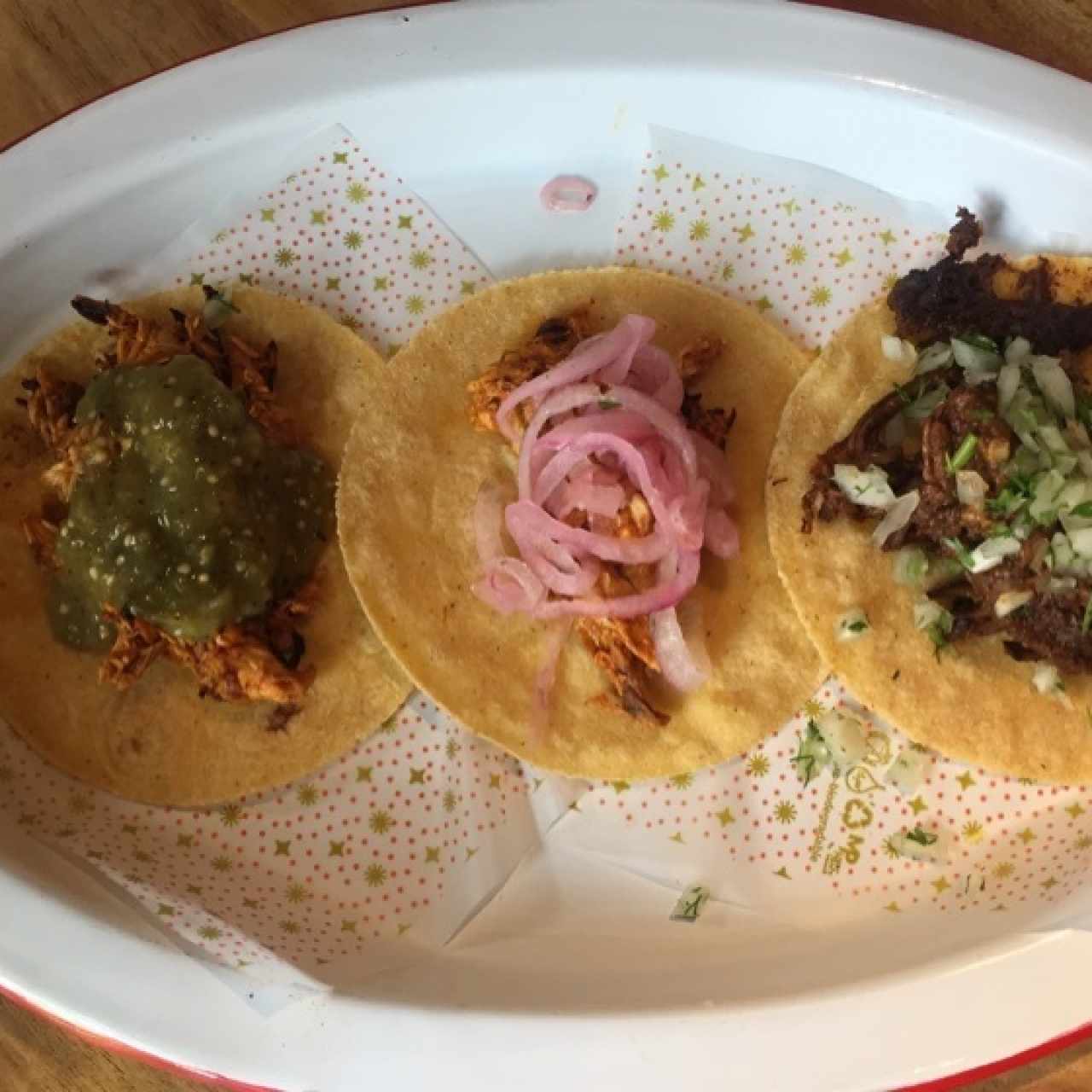 Variedad de tacos 