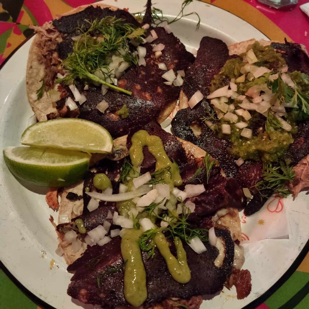 Tacos con queso