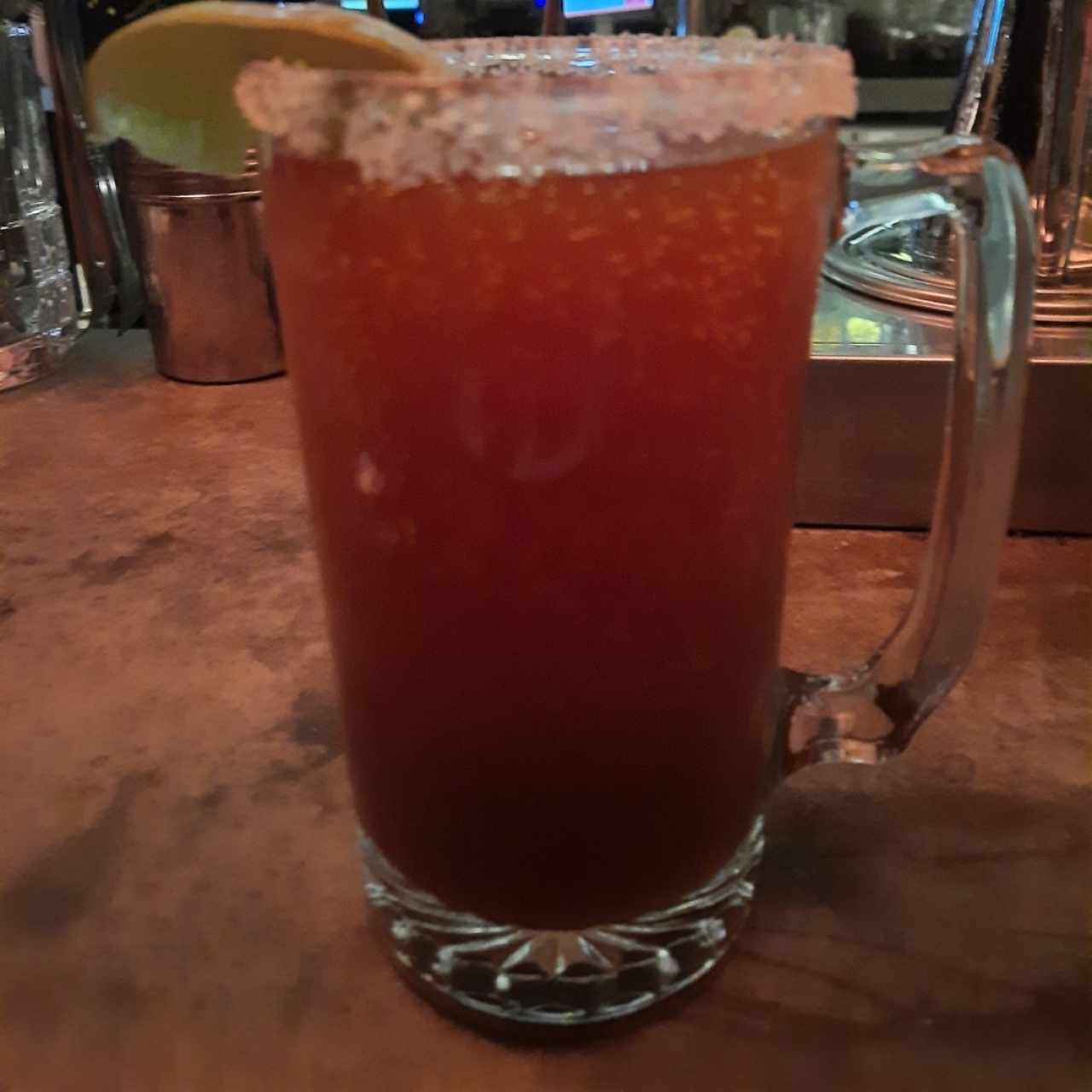 Cerveza michelada con tamarindo