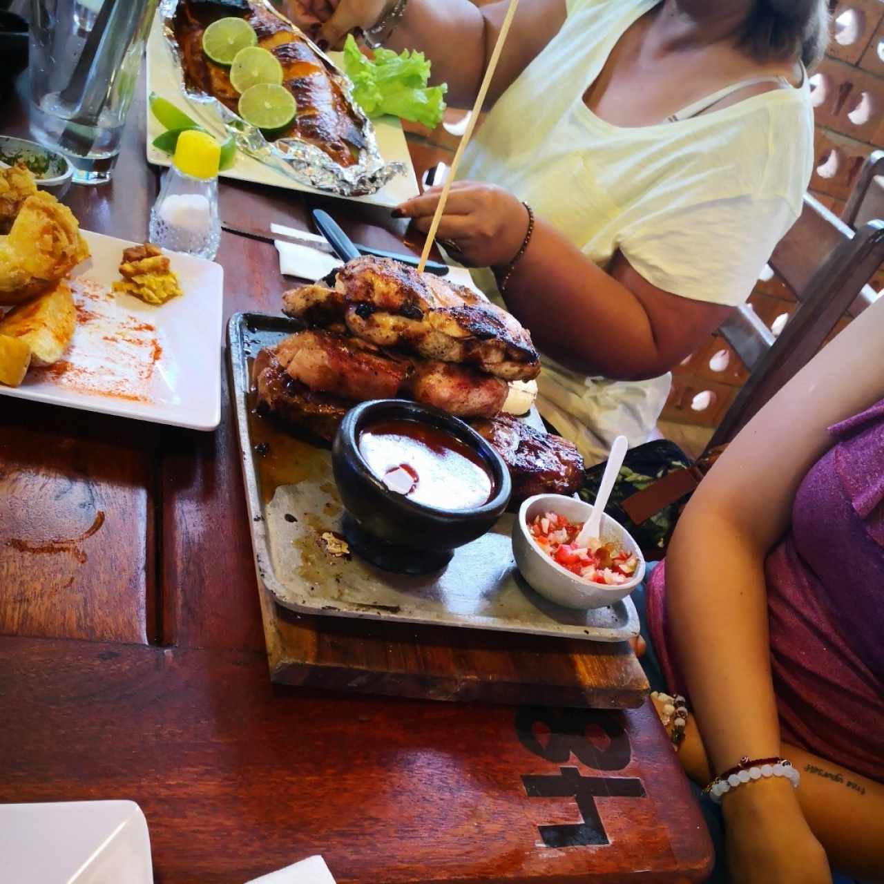 tri parrillada