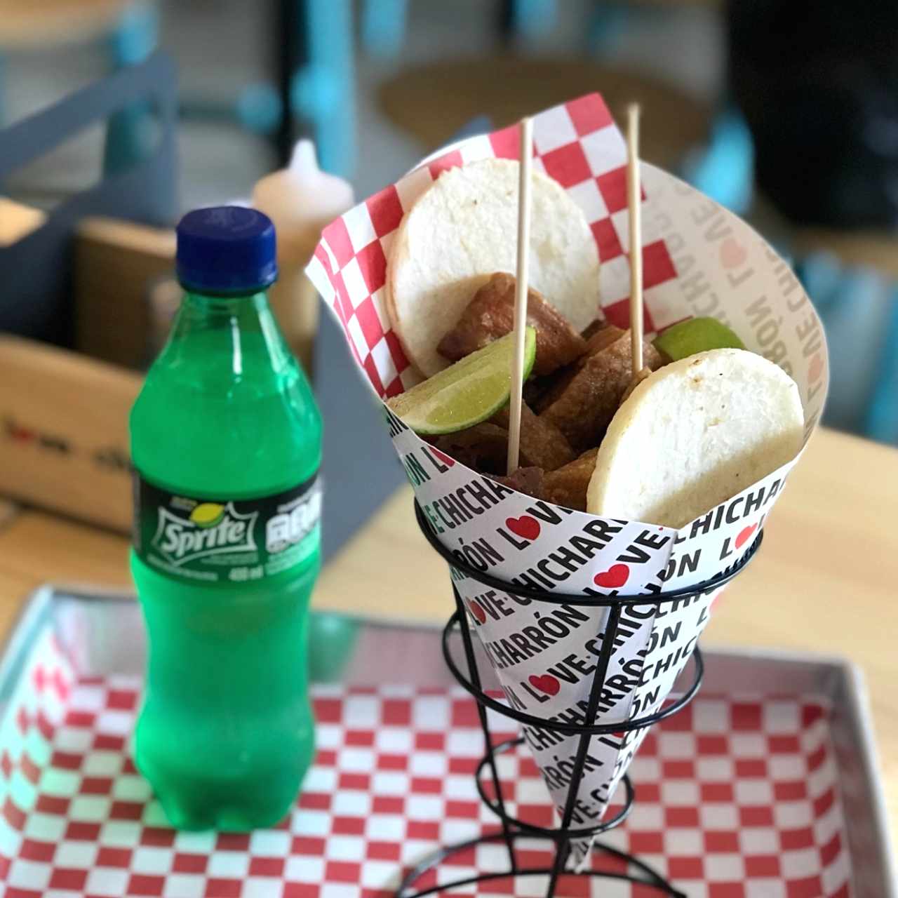 cono de chicharron