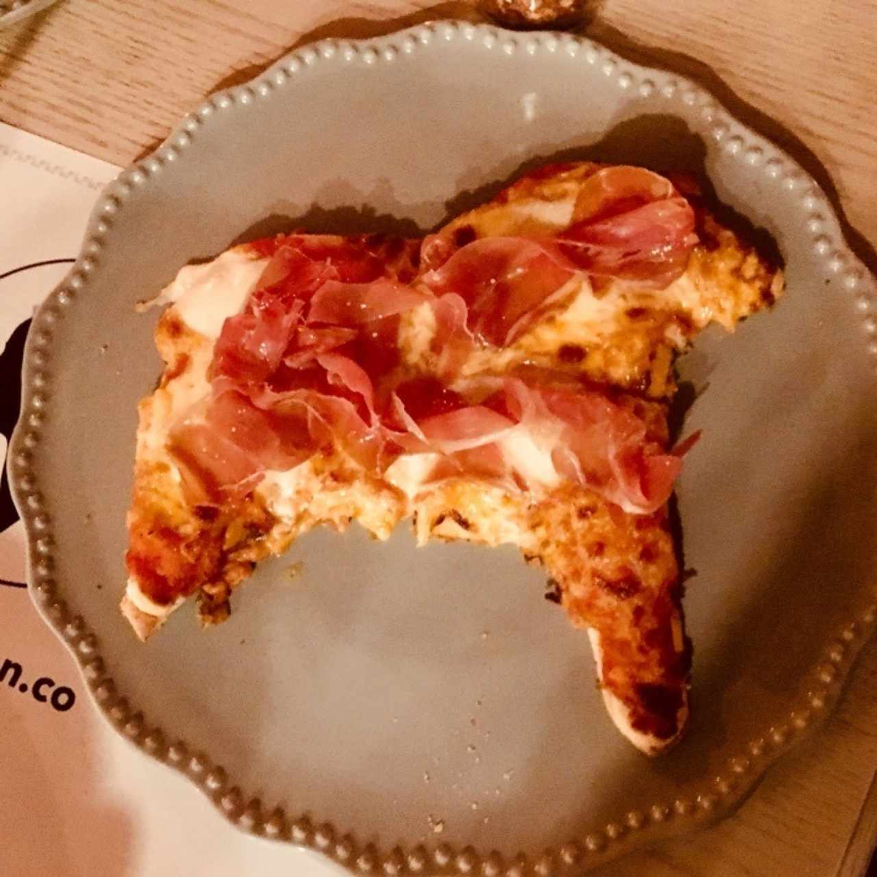 Cowboy Pizza Niño Adición Prosciutto