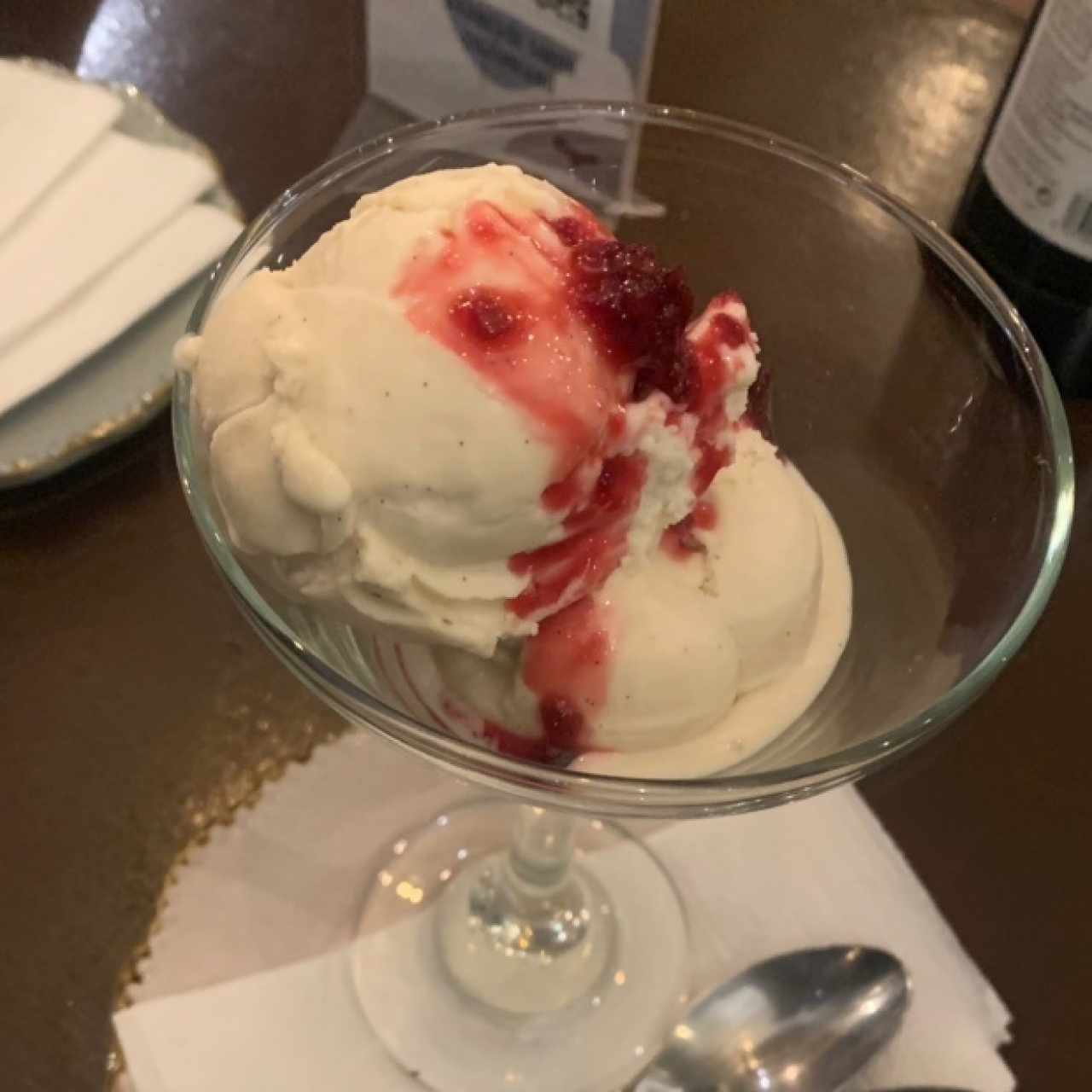 Helado vainilla 