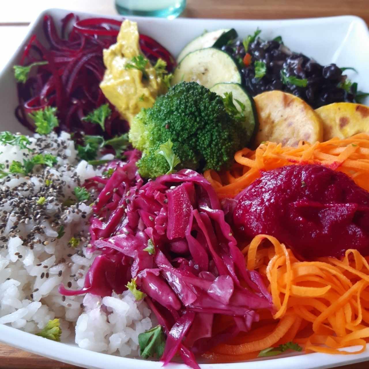 almuerzo vegetariano del día 