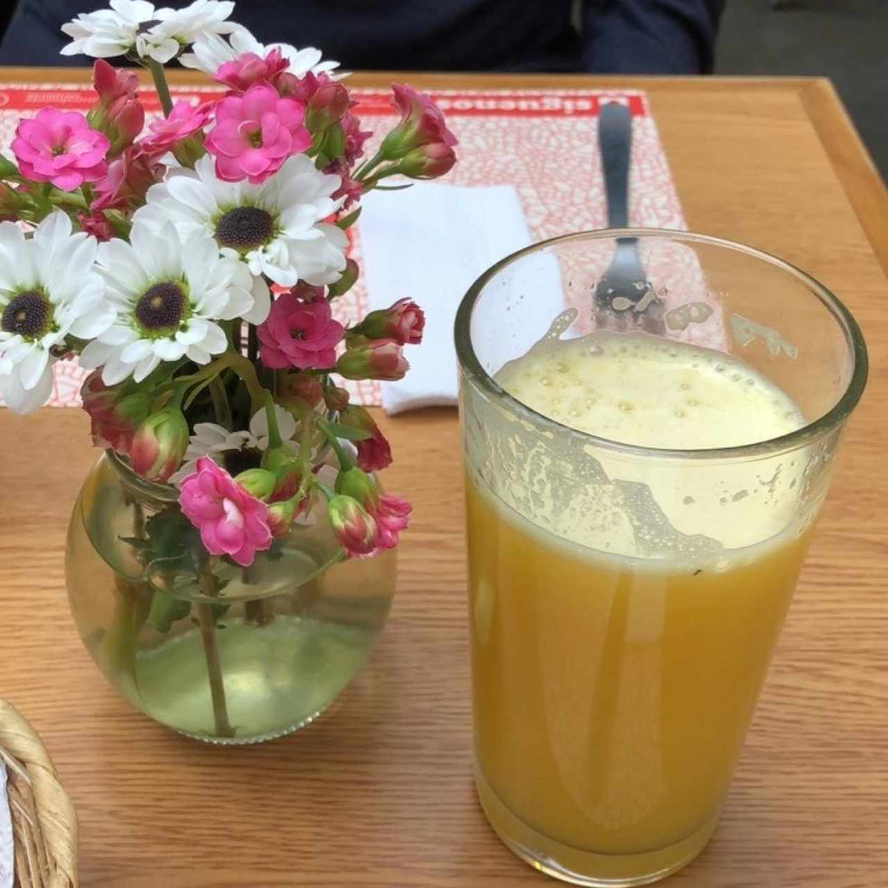 jugo de naranja