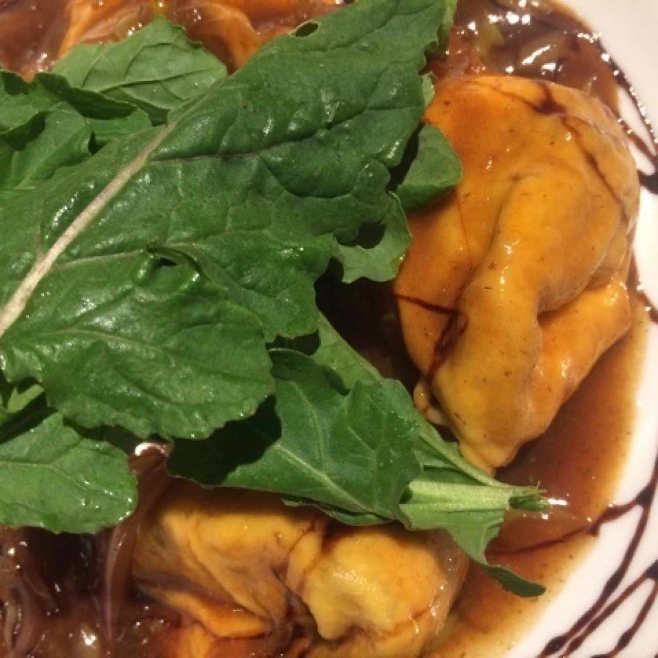 Raviolis de cordero