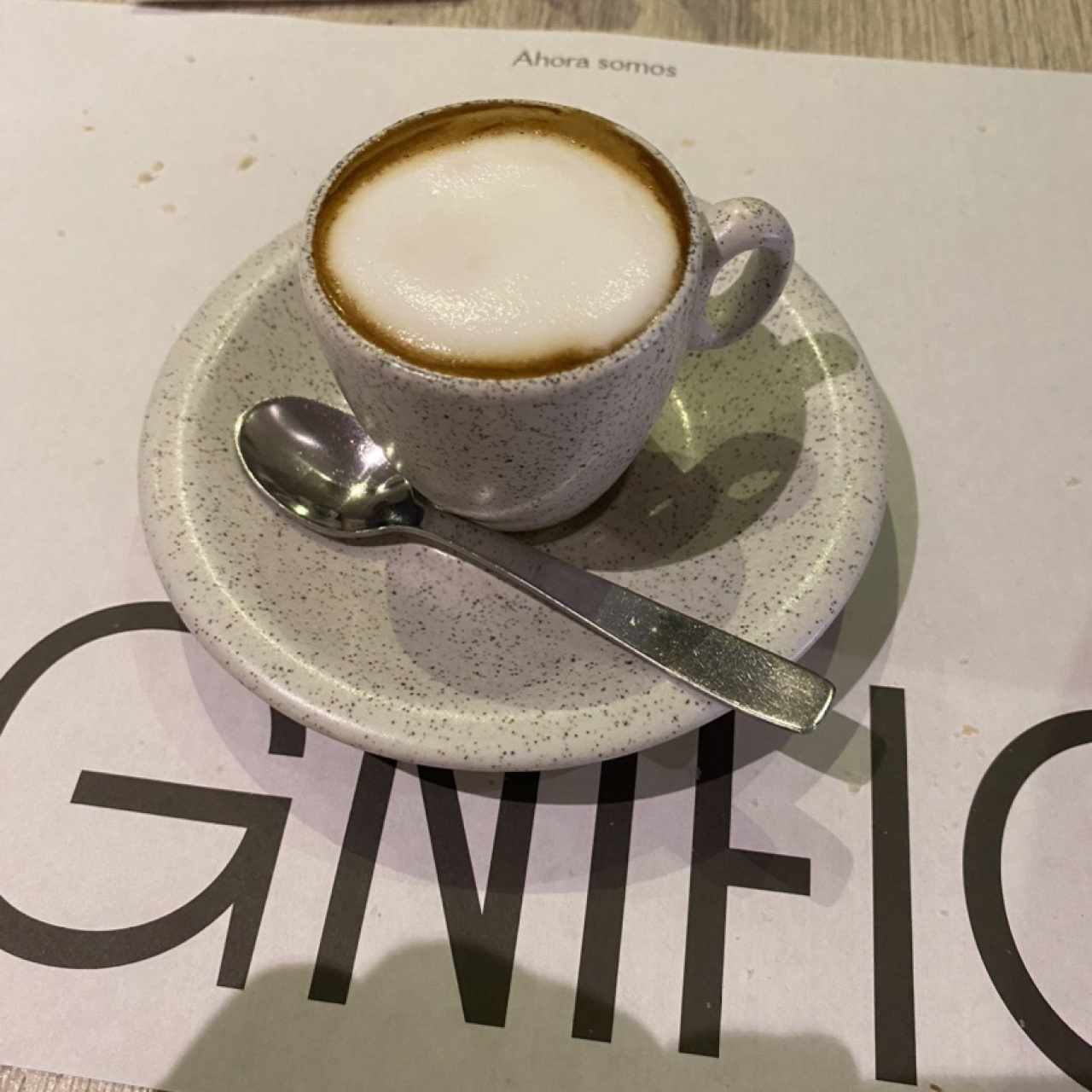 Cafe expresó machiatto 