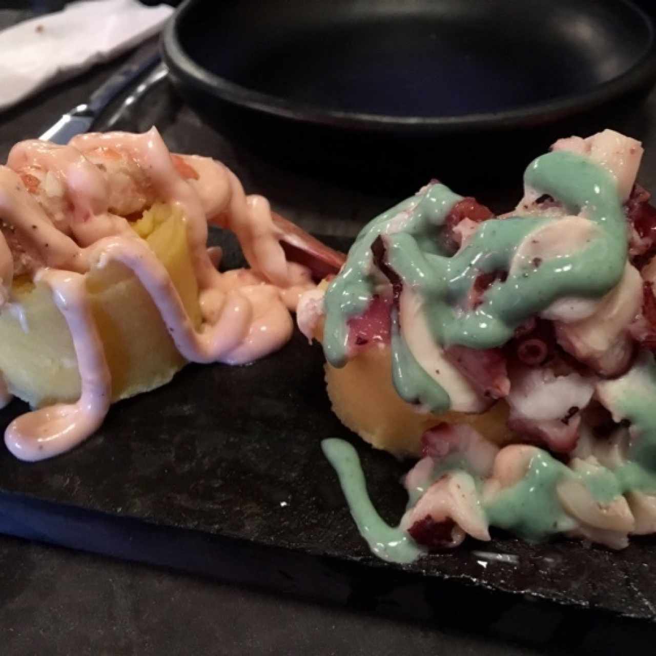 Causas Langostino y Pulpo