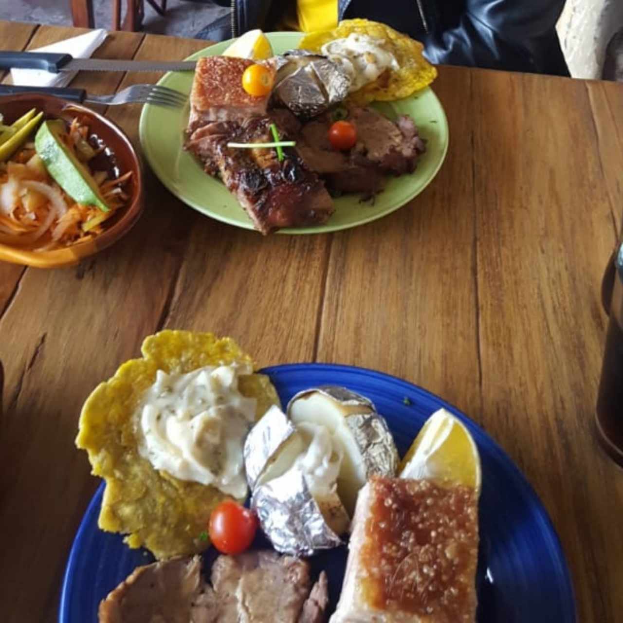Mixto de carnes. 