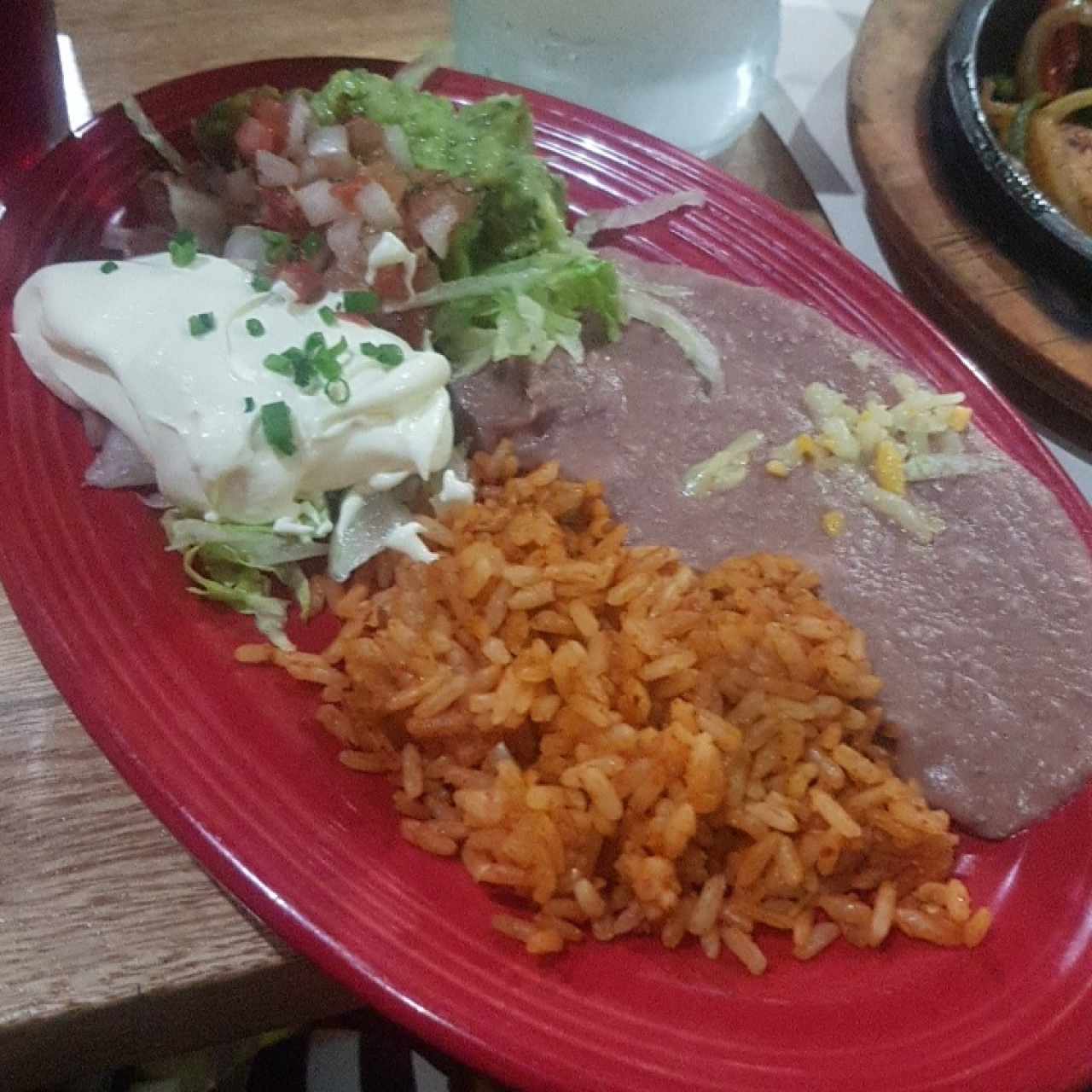 acompañamiento fajitas