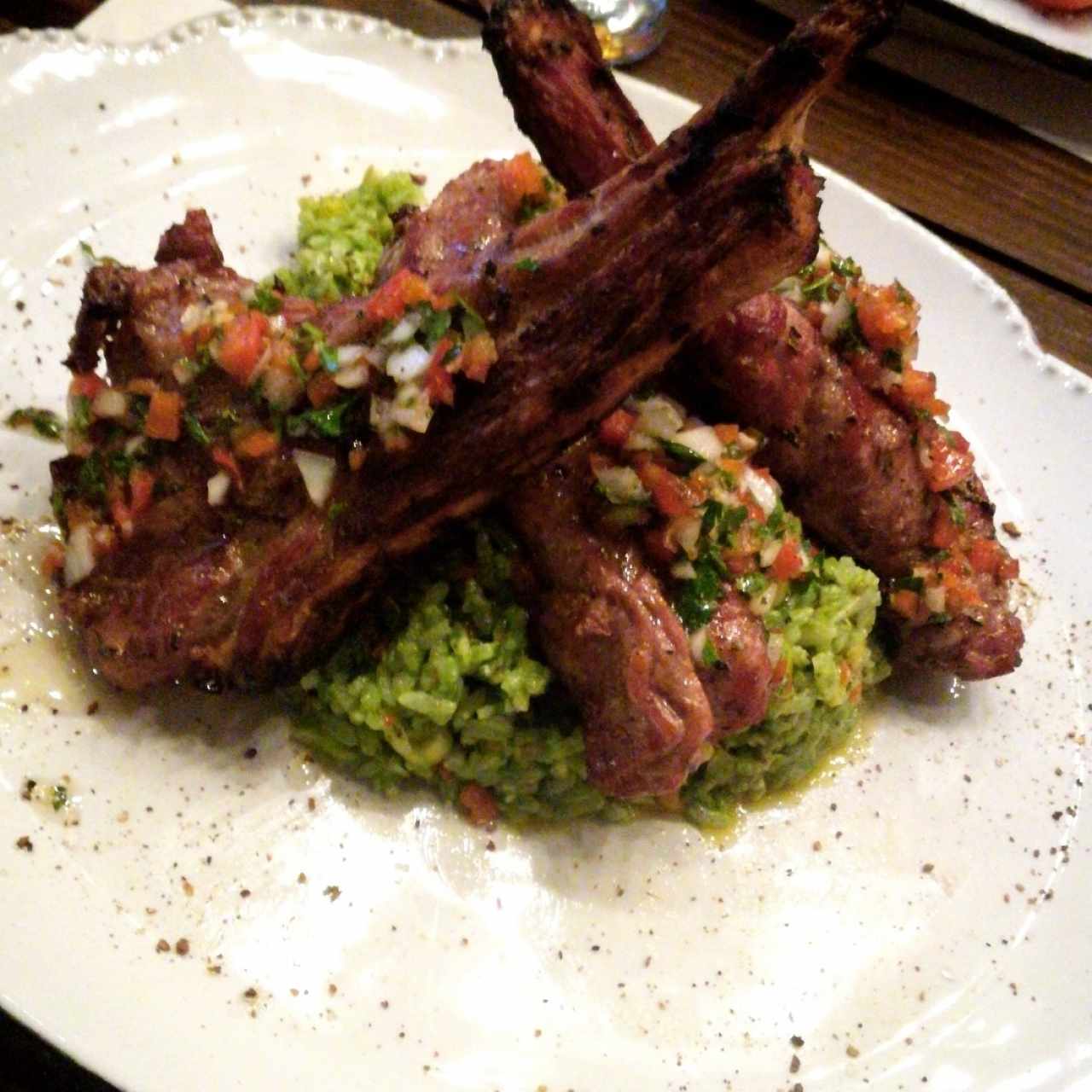 costillas de cordero