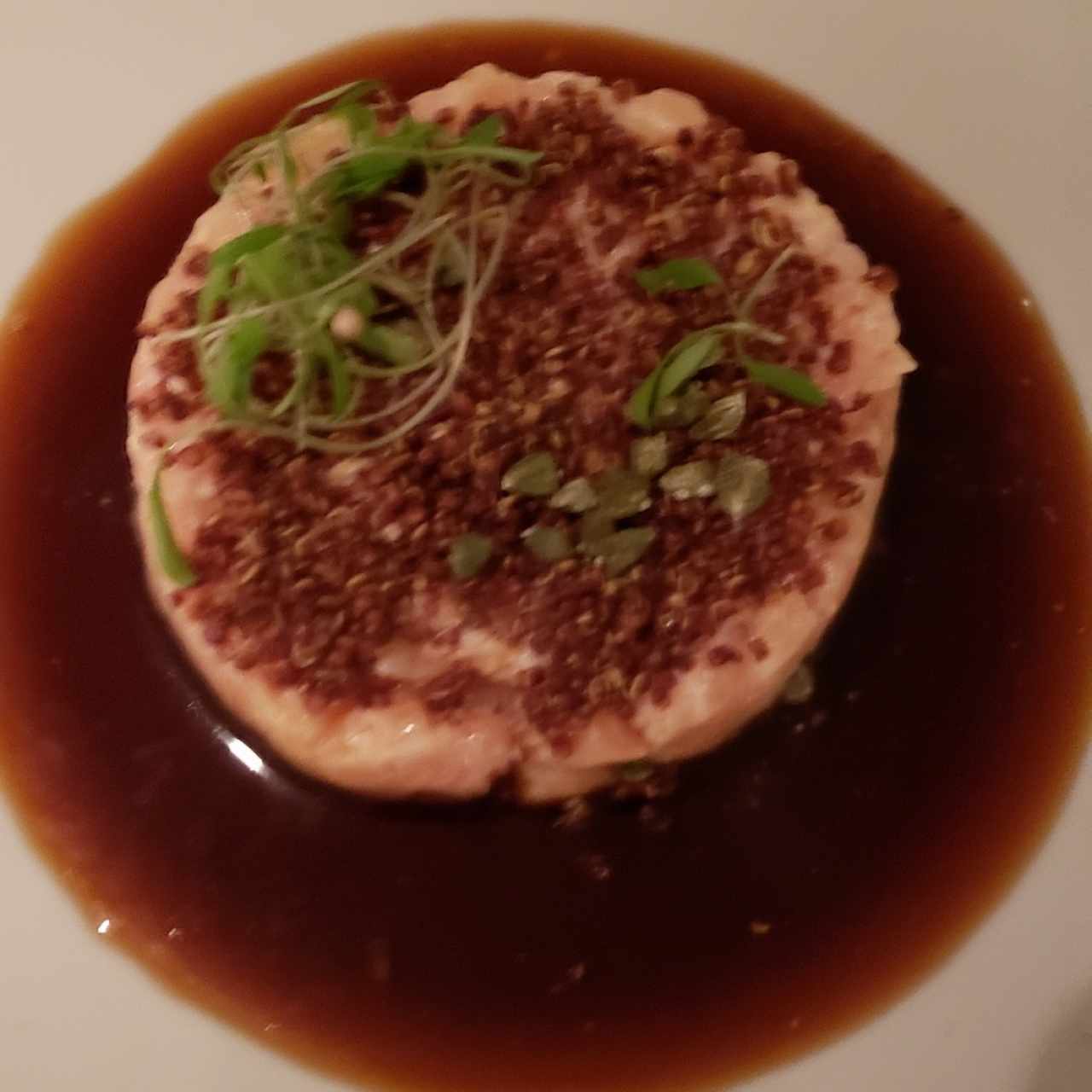 tartar de salmón 