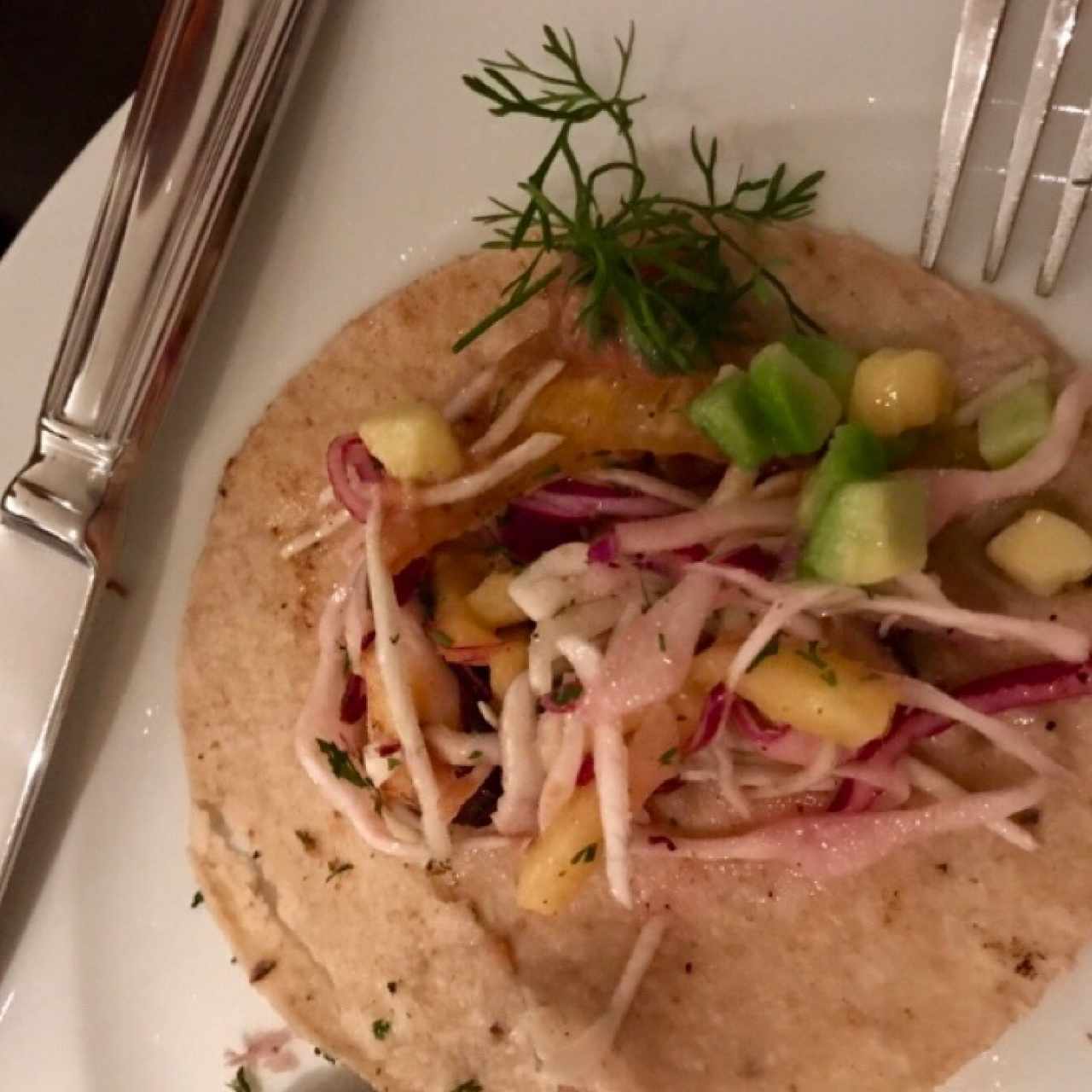 Taco de pulpo
