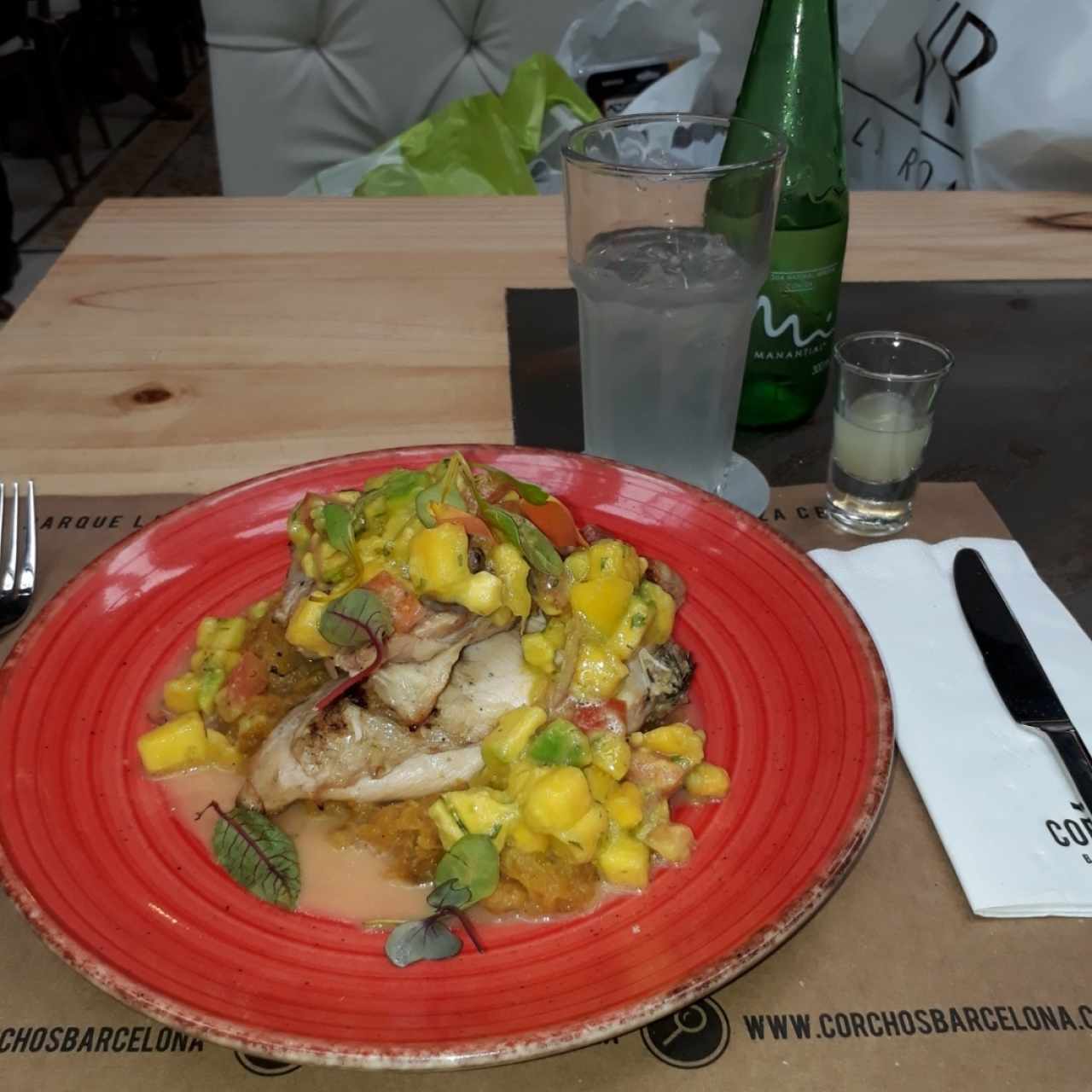 pollo tierno