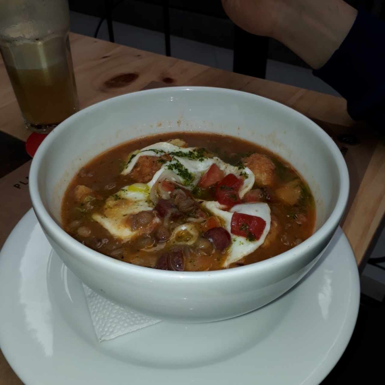 sopa lentejas
