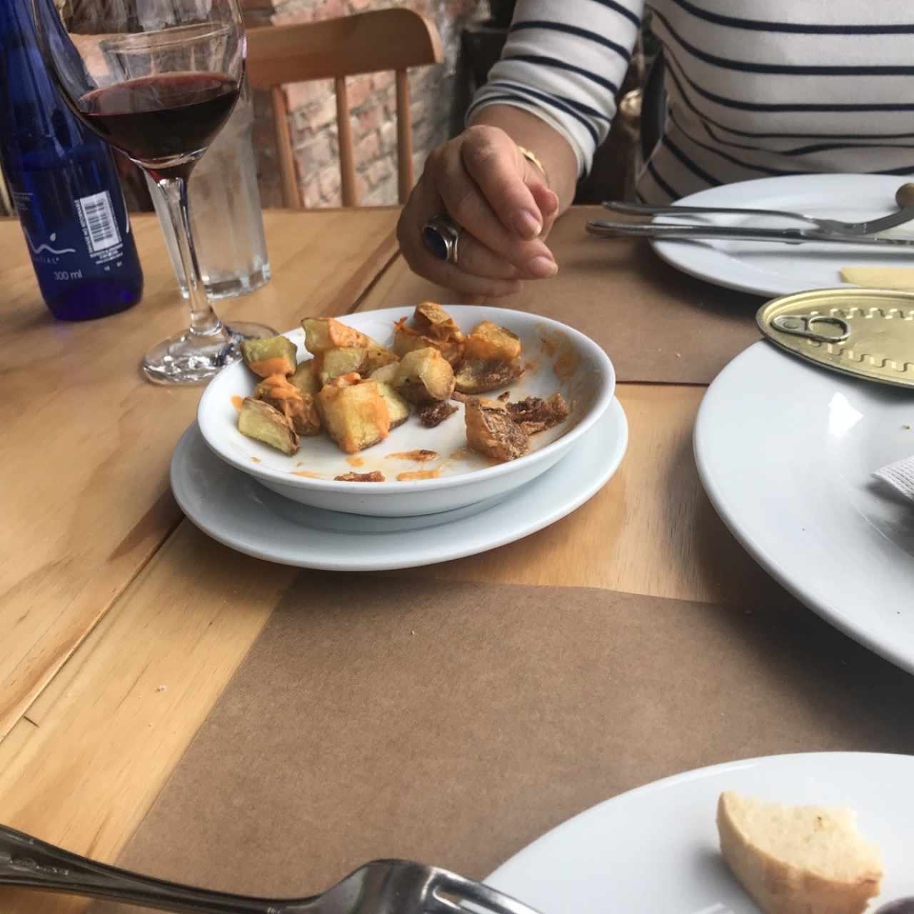 papas bravas Corcho