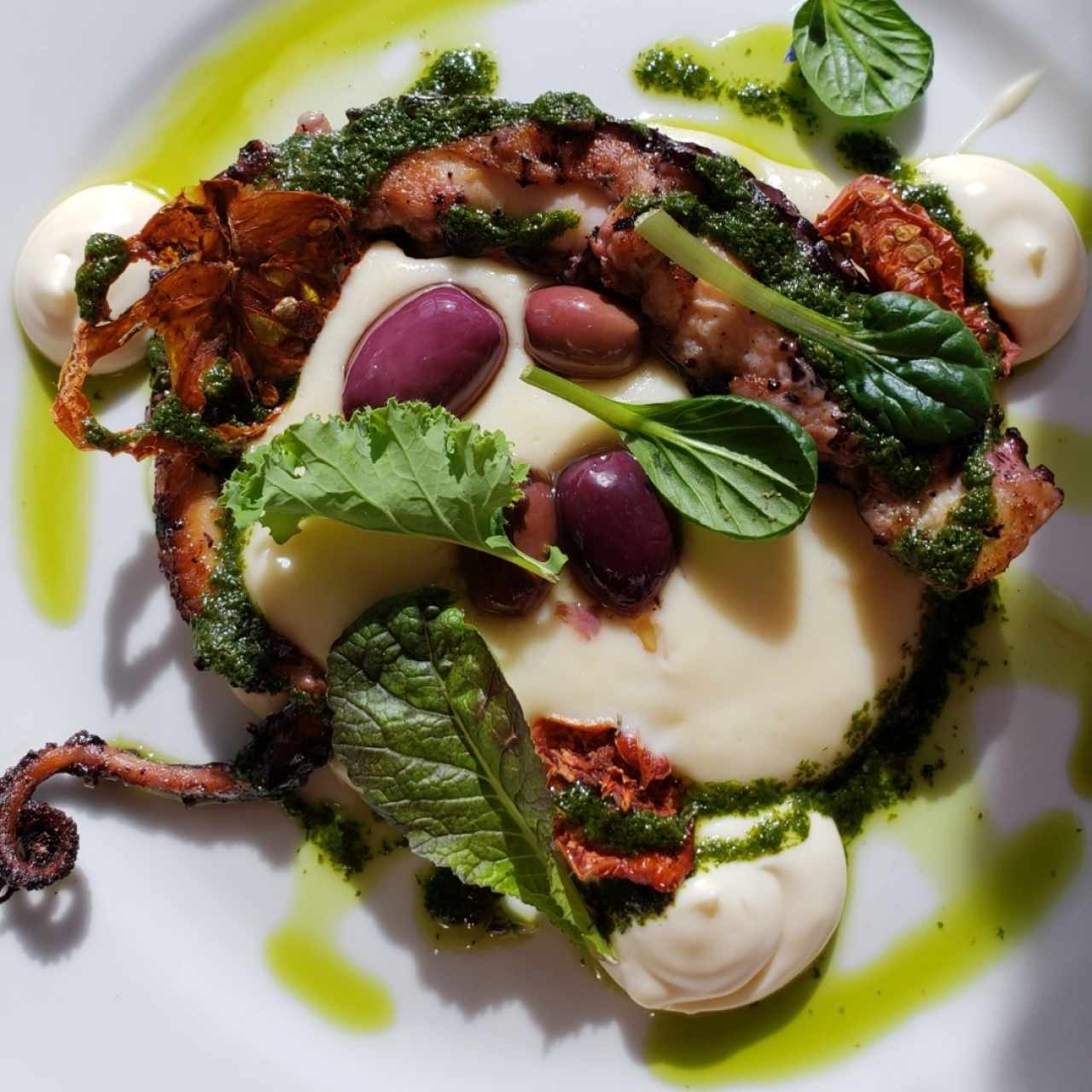 pulpo a la parrilla