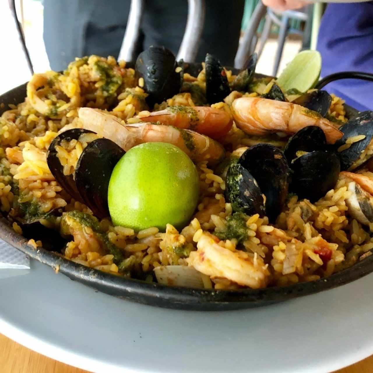 paella de mariscos
