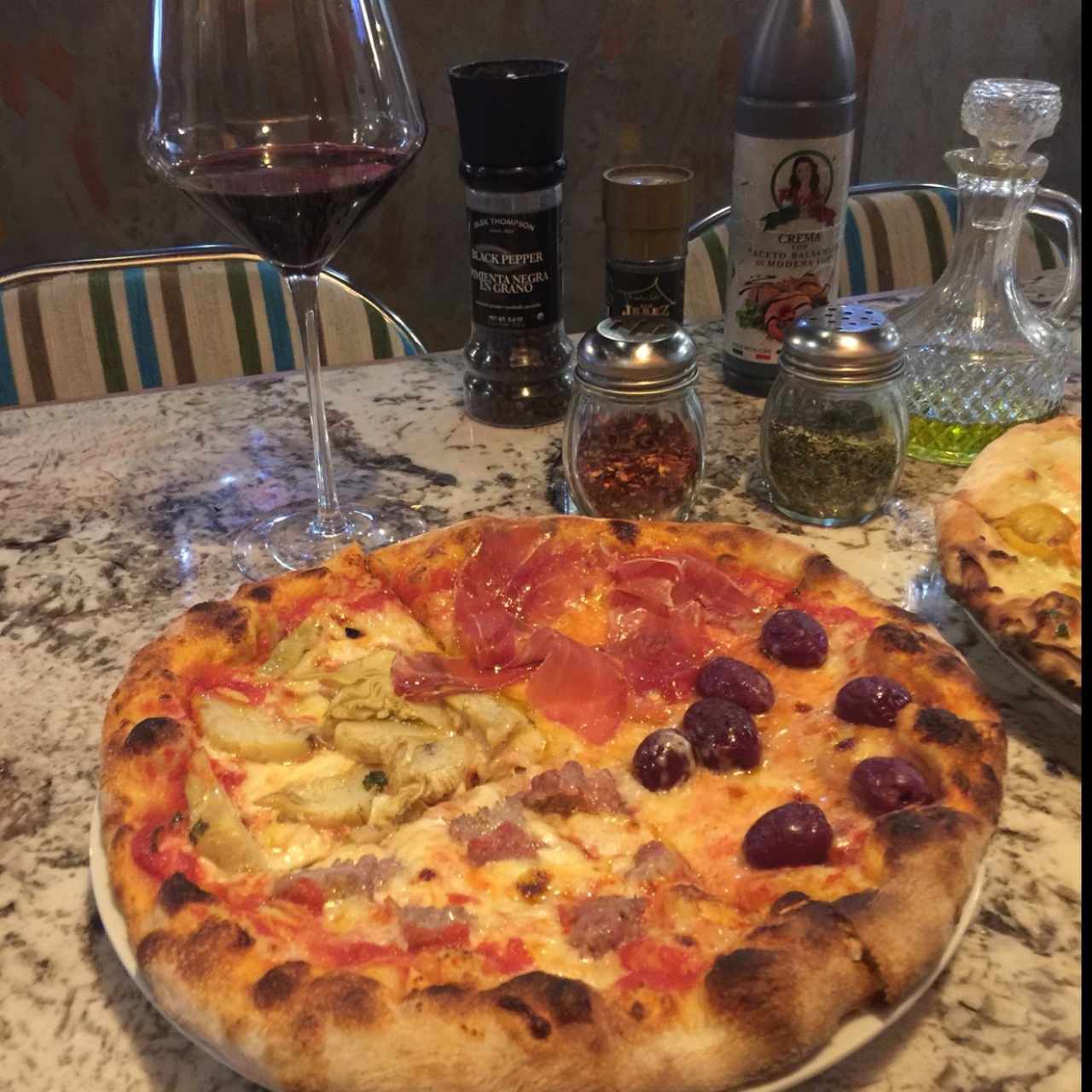 pizza cuatro estaciones