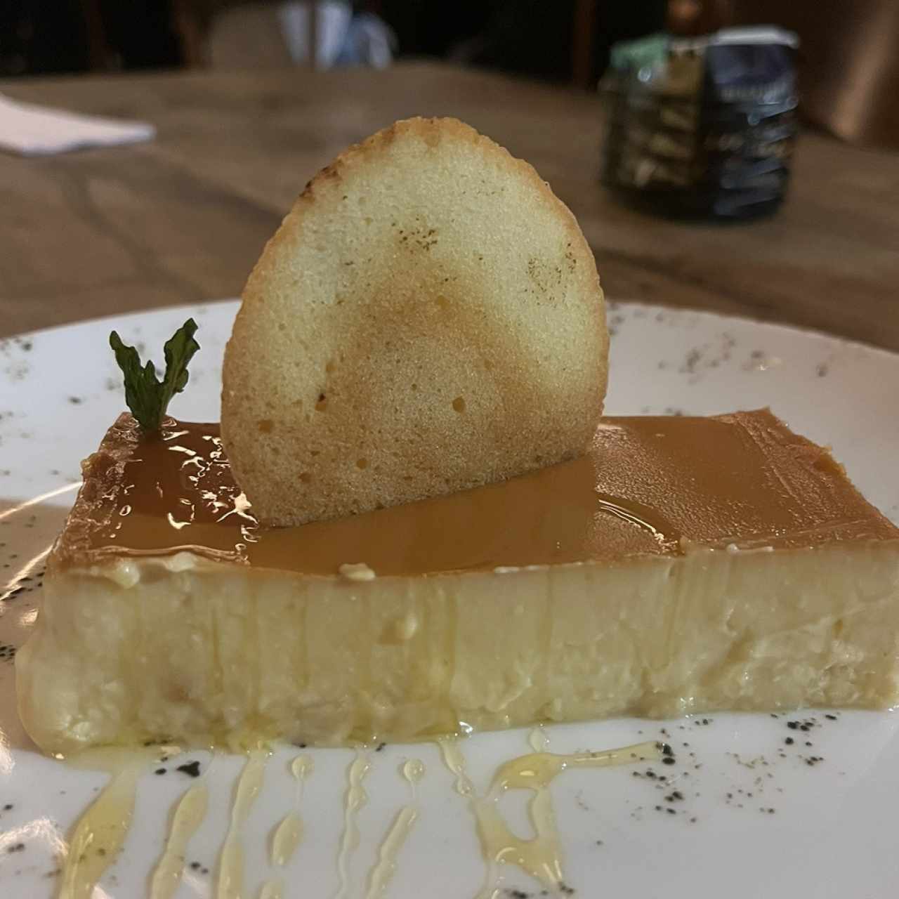 Flan de coco