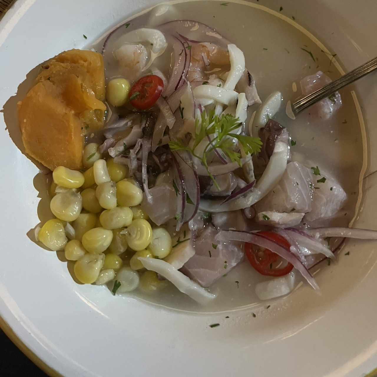 Ceviche clásico 