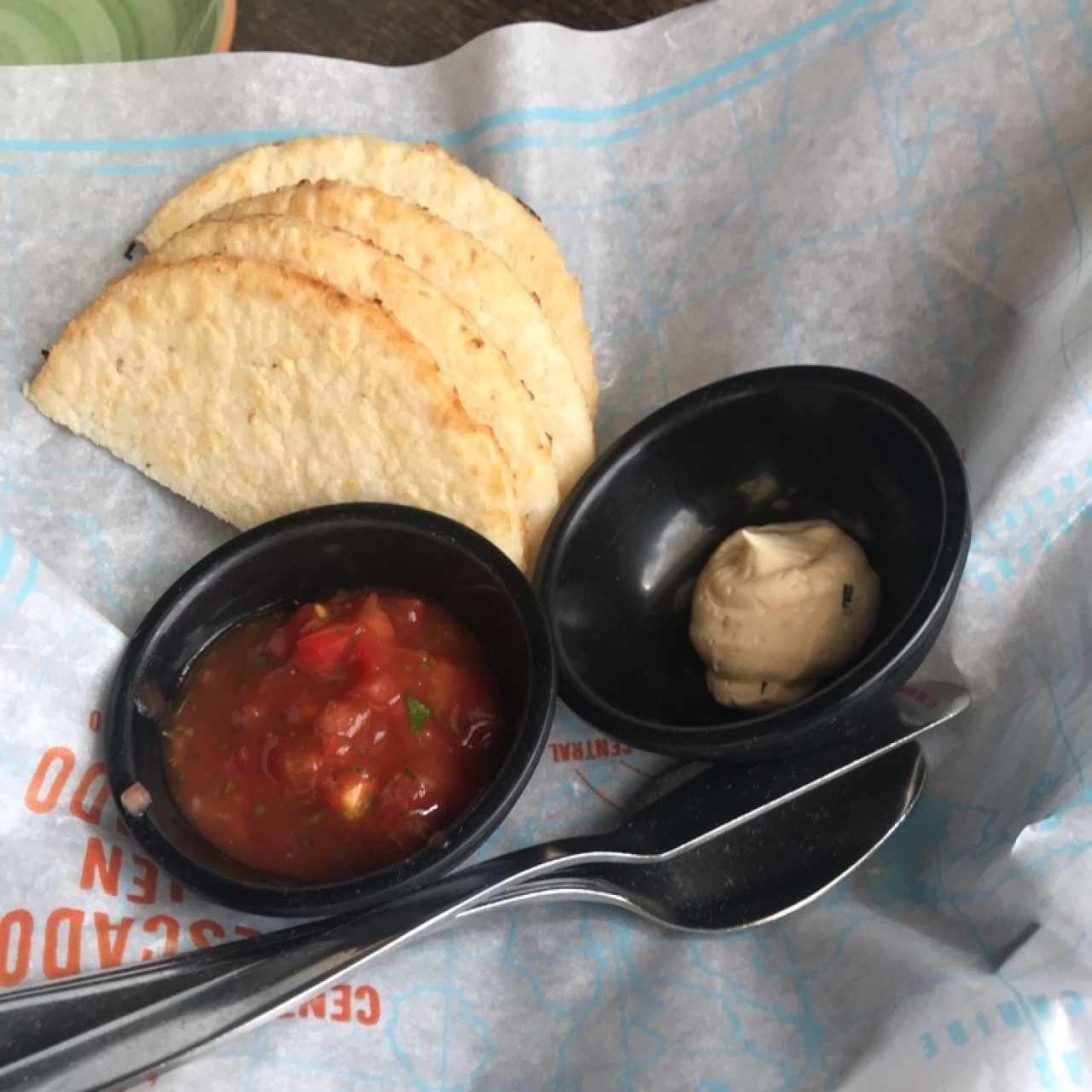 arepas de cortesía