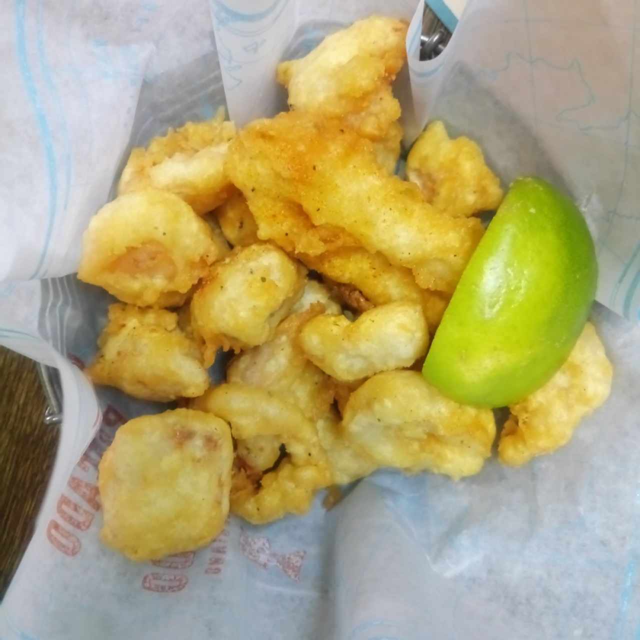 canasta de mariscos 