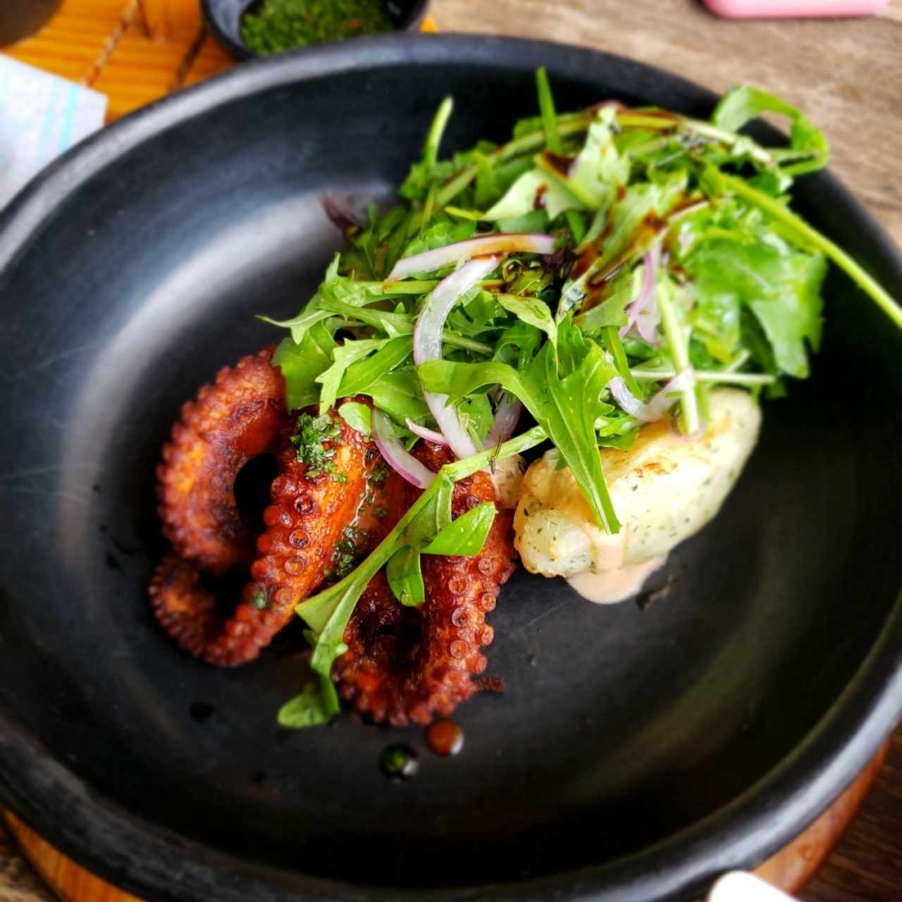 Pulpo a la parrilla