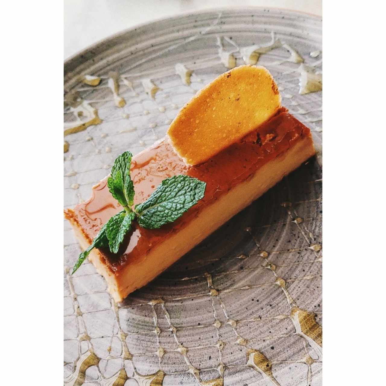 Flan de coco