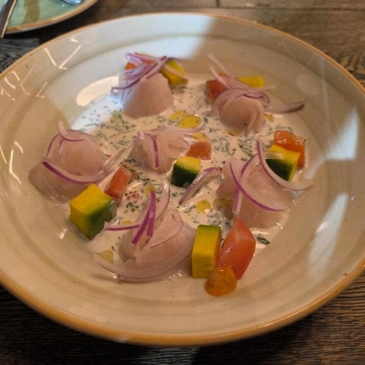 tiraditos de pescado 