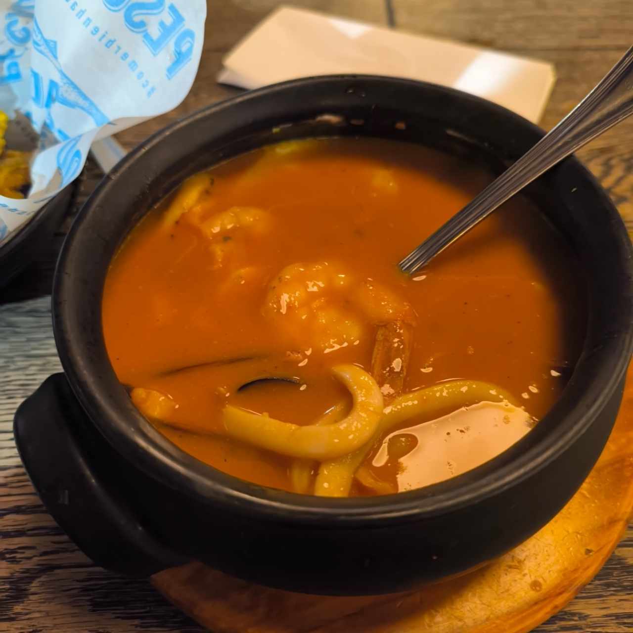 cazuela de mariscos
