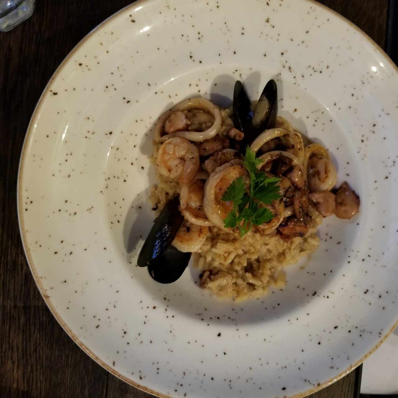 mariscos a la parrilla