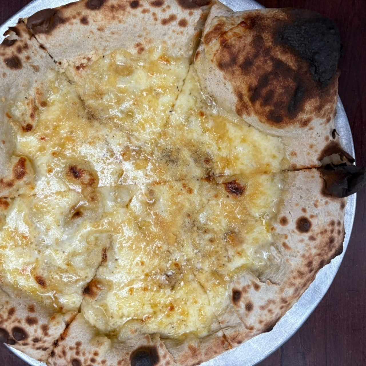 Pizza de quesos