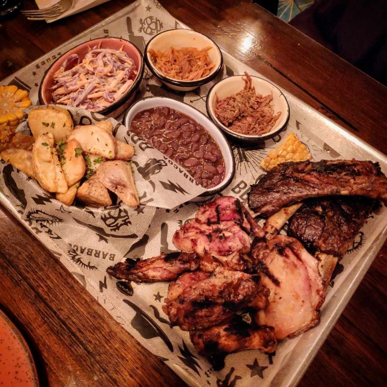 bandeja para 2