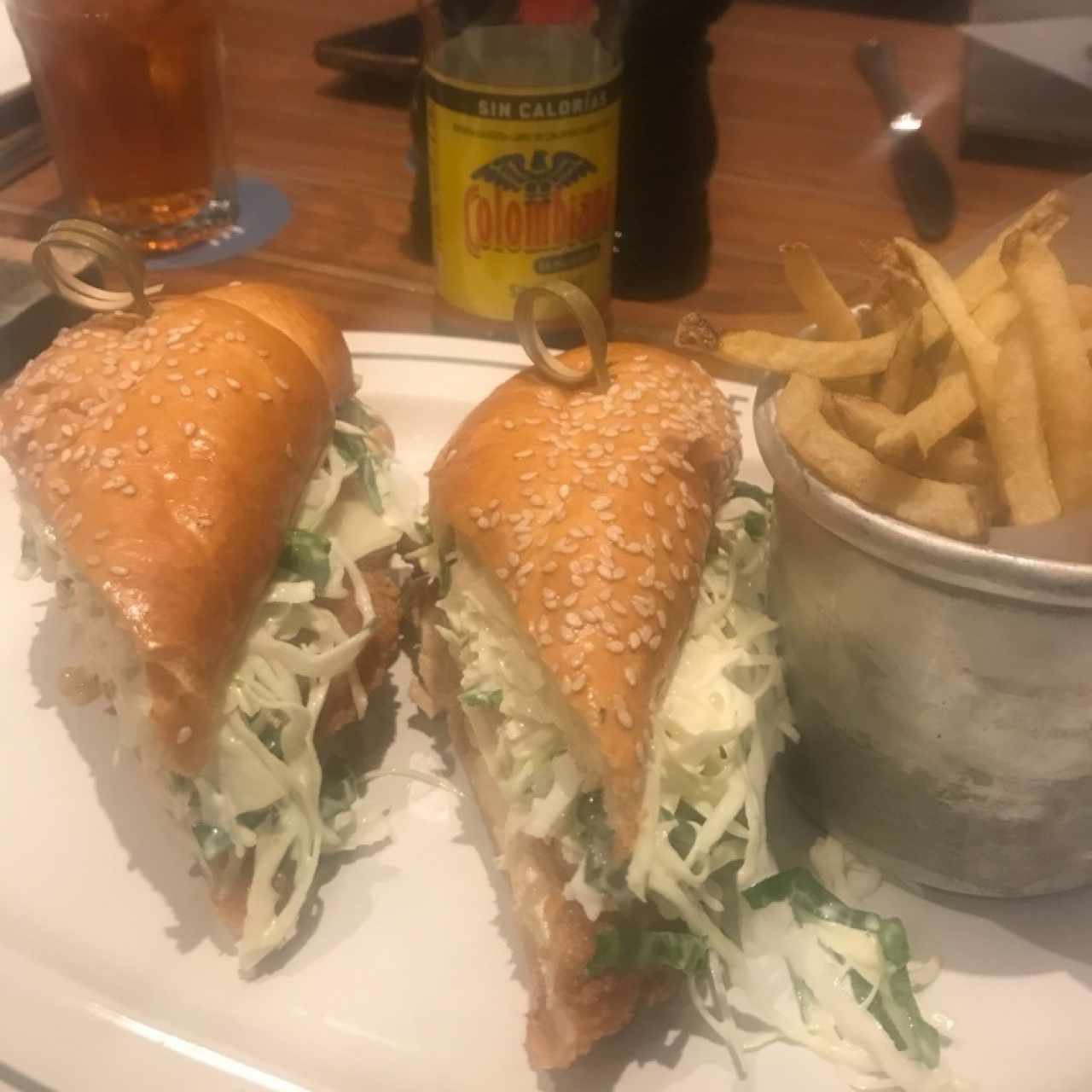 sandwich de pollo