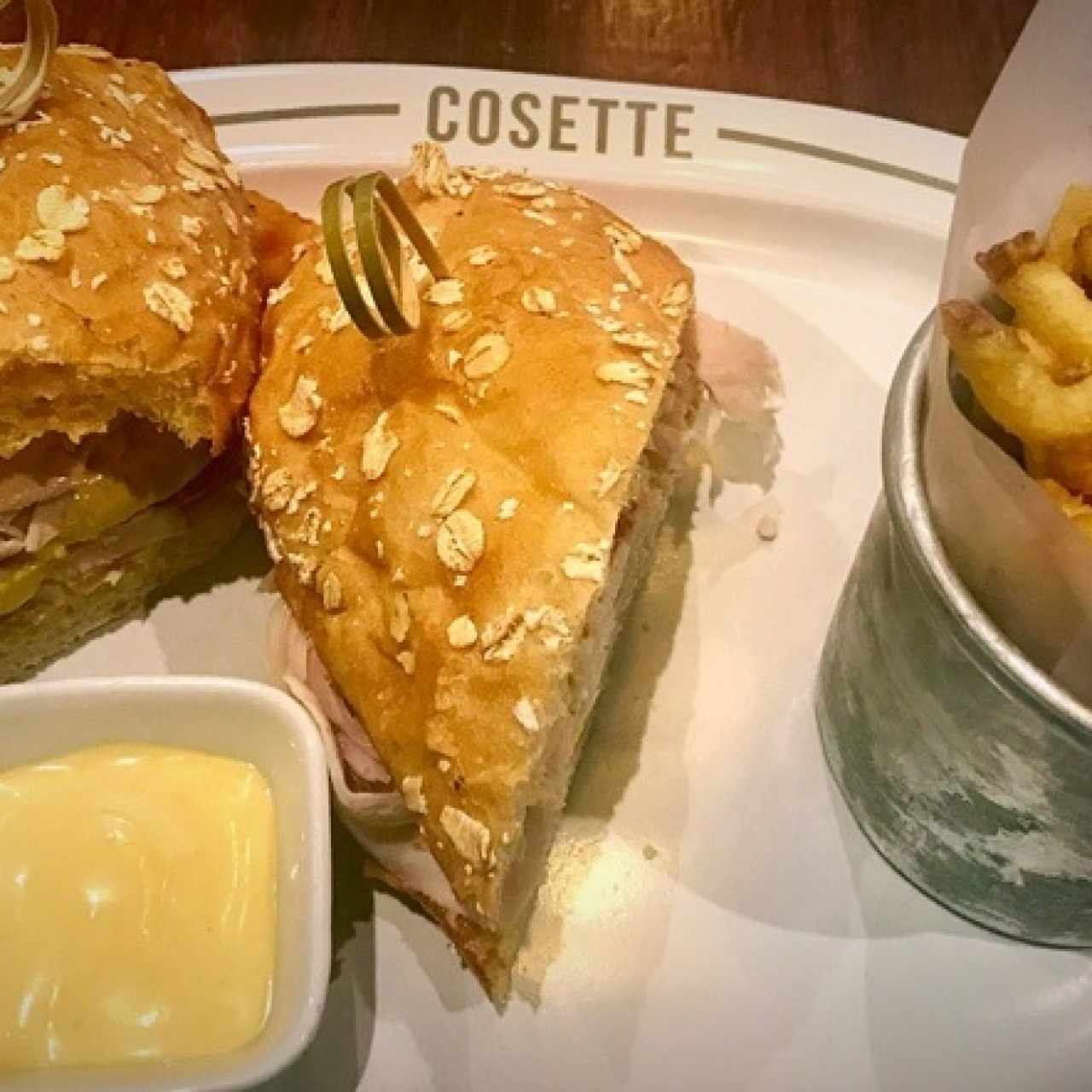sandwich de pavo 
