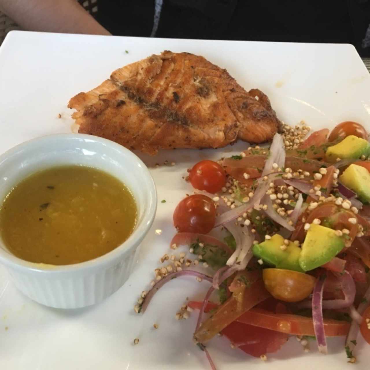 salmon a la parrilla