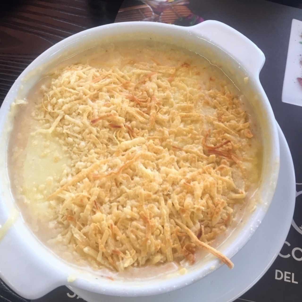 Cazuela de camarones