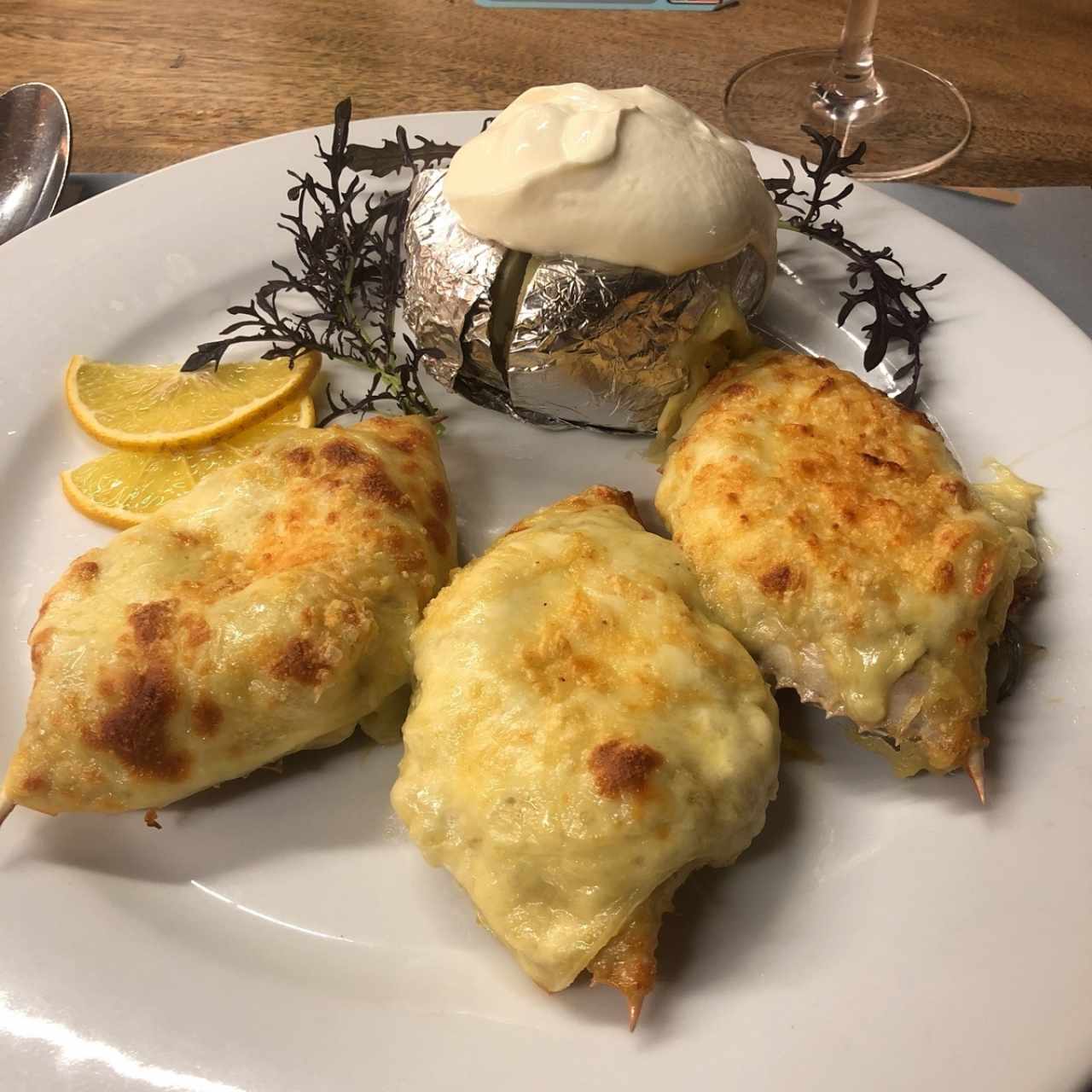 jaiba gratinada