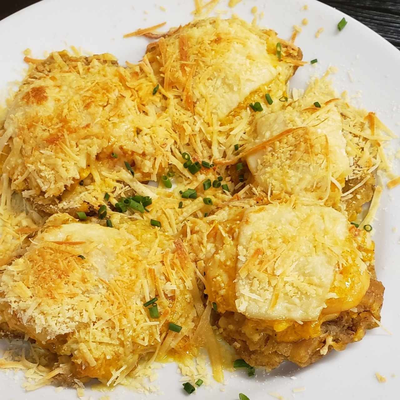Pataconcitos con Camarones