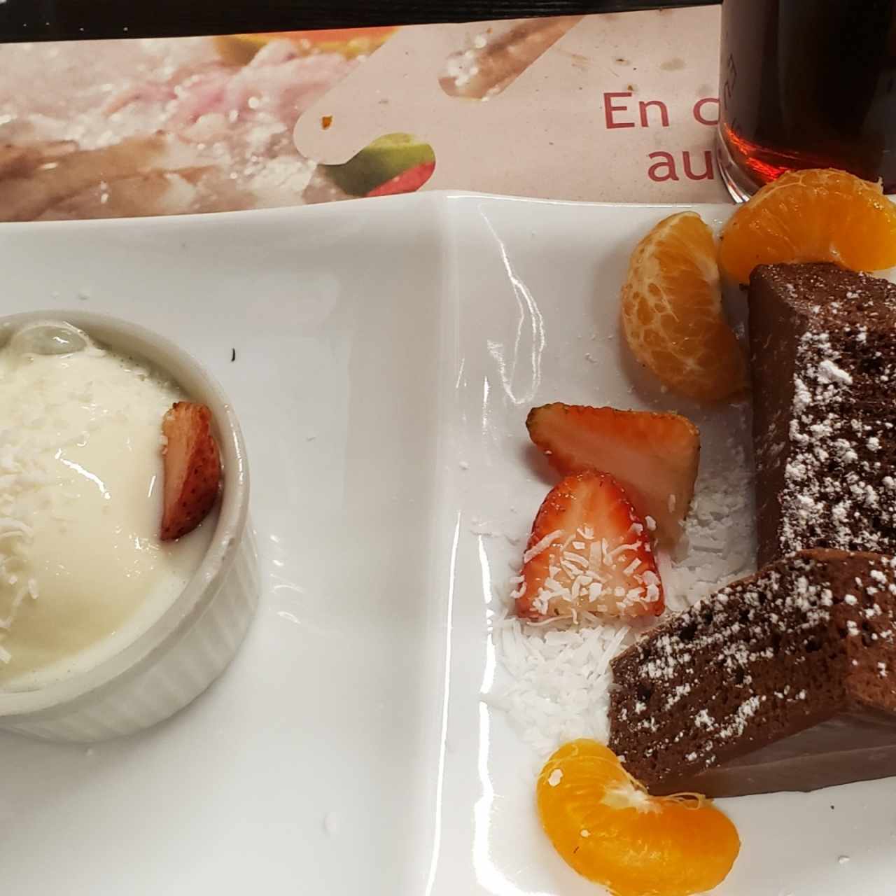 Brownie con Helado