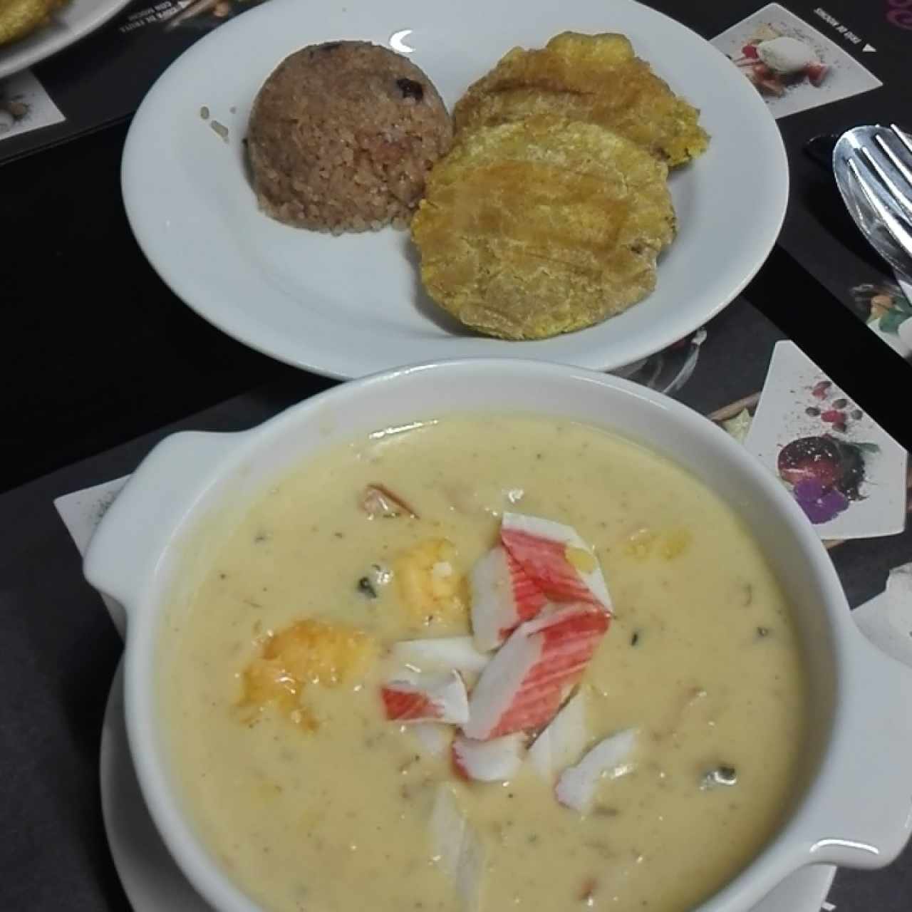 cazuela de mariscos