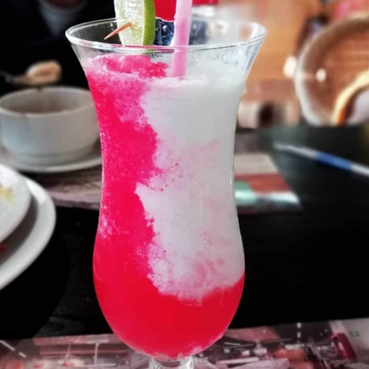 limonada cerezada y coco