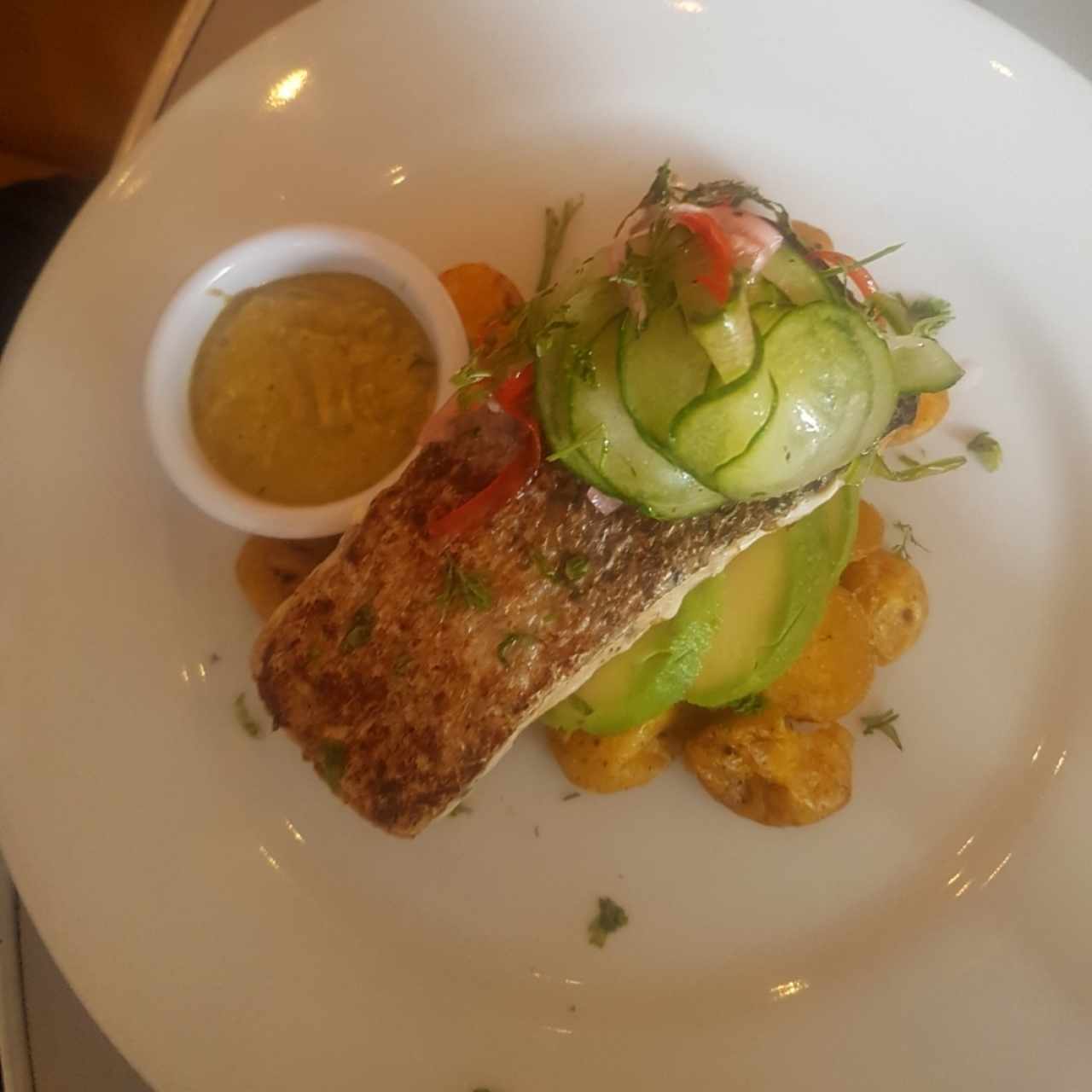 salmon a la parrilla 